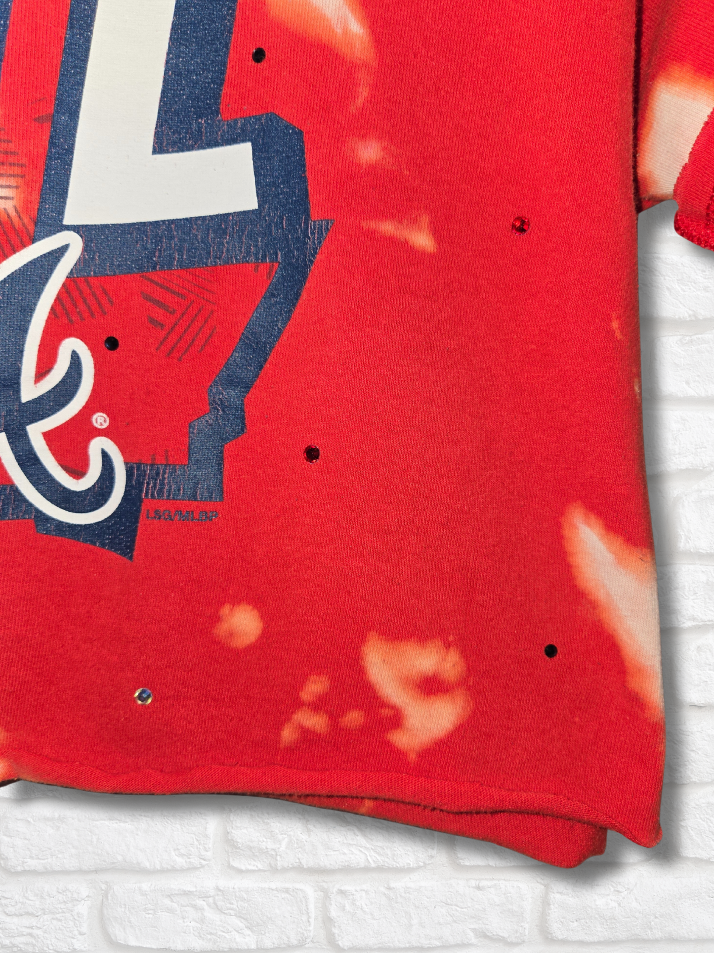 Atlanta Braves Crop Top -Medium