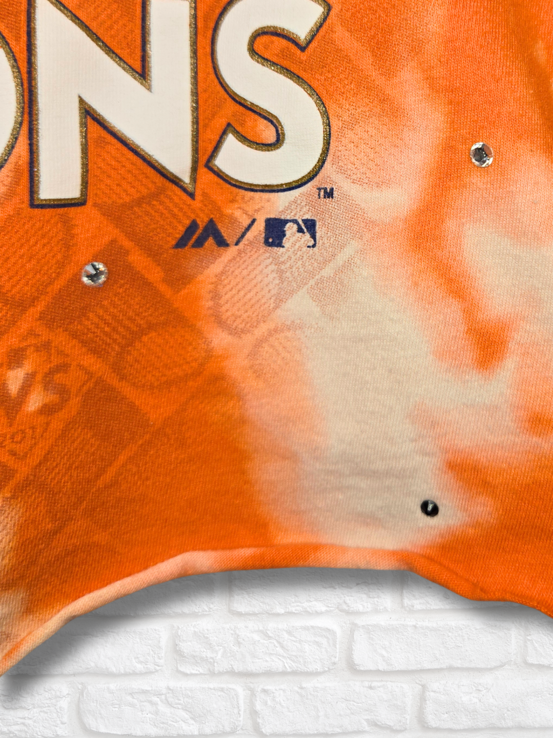 Houston Astros Crop Top- Small