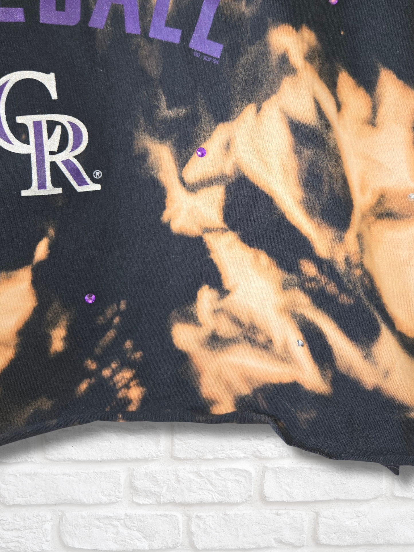 Colorado Rockies Crop Top- Medium