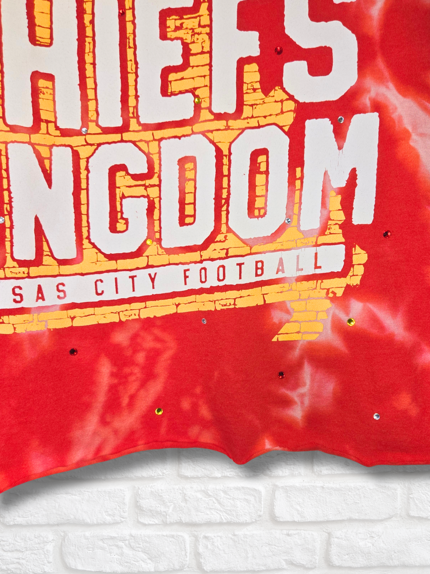 Kansas City Chiefs Crop Top- Medium
