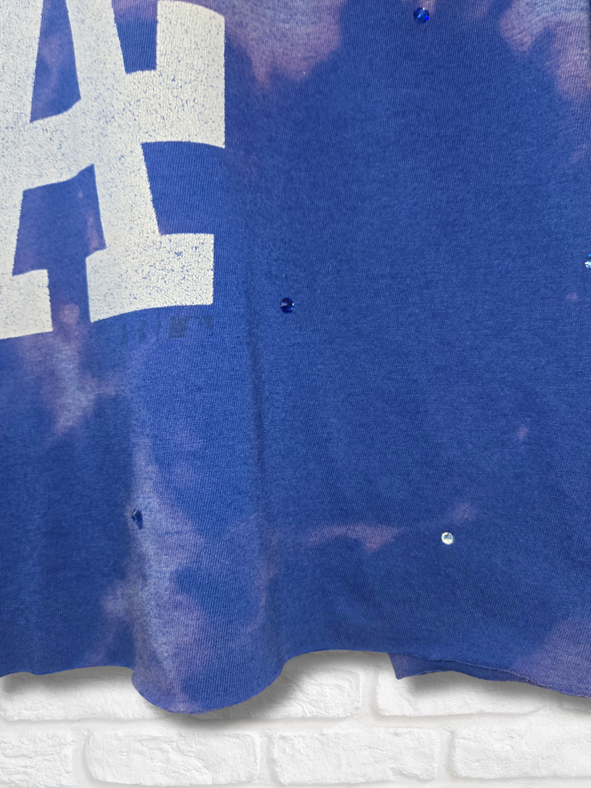 Los Angeles Dodgers Crop Top - Large