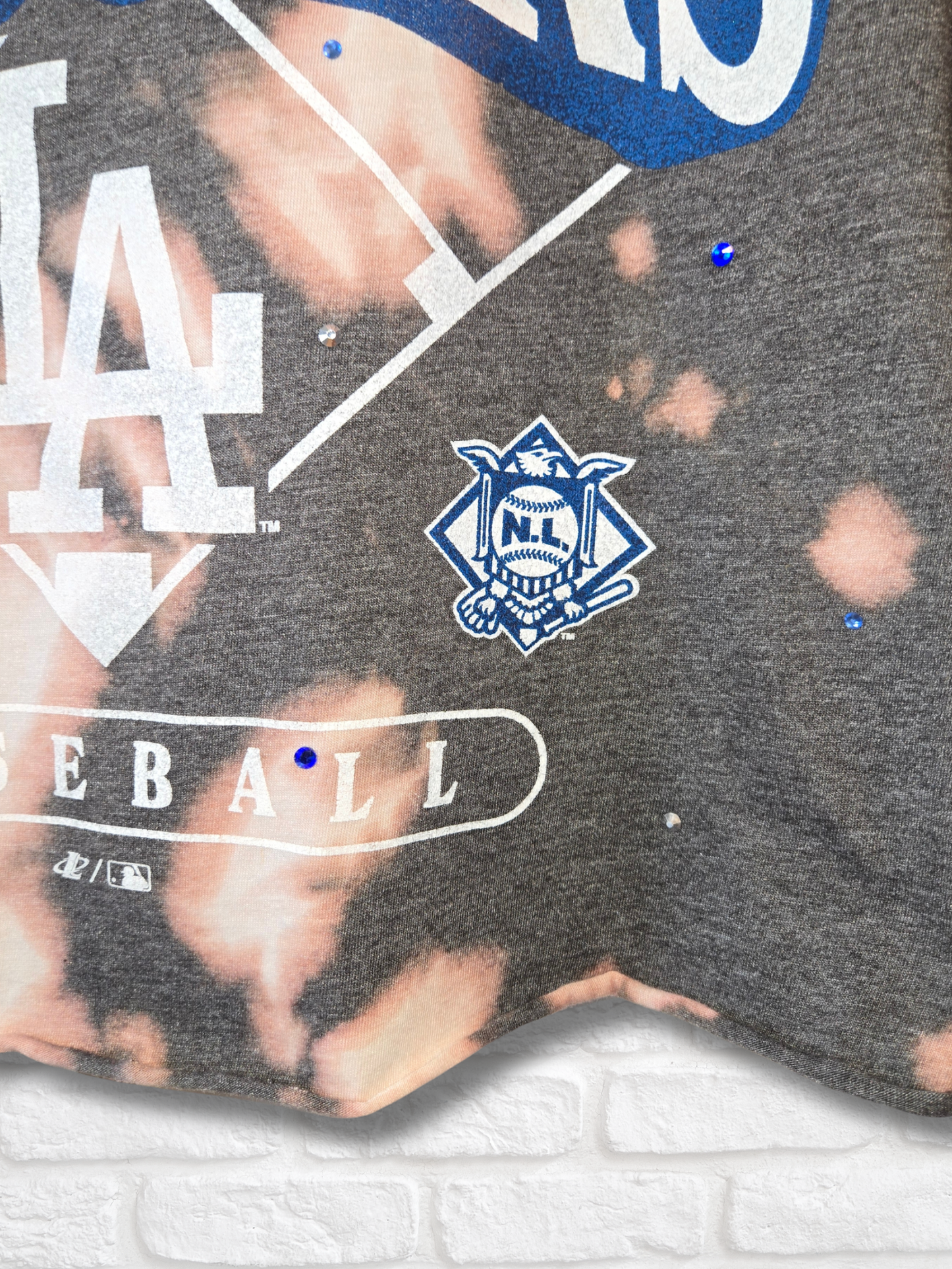 Los Angeles Dodgers Crop Top - Large