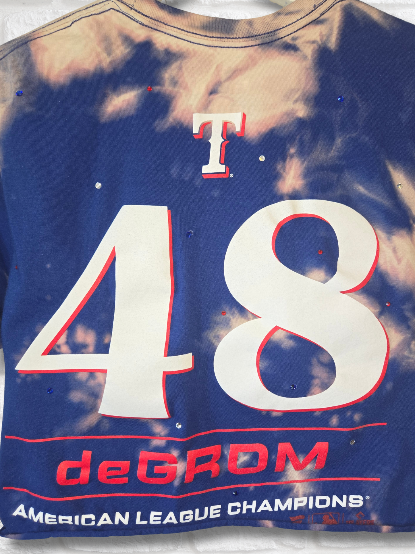 Texas Rangers Crop Top - Small
