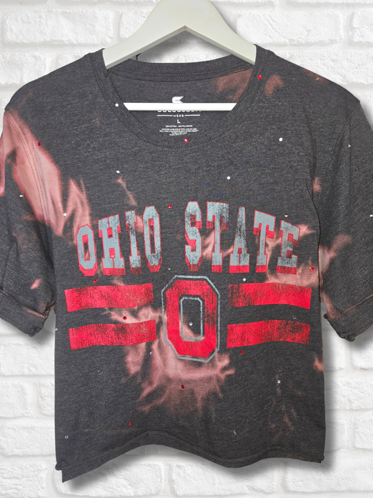 Ohio State Buckeyes Crop Top- Large