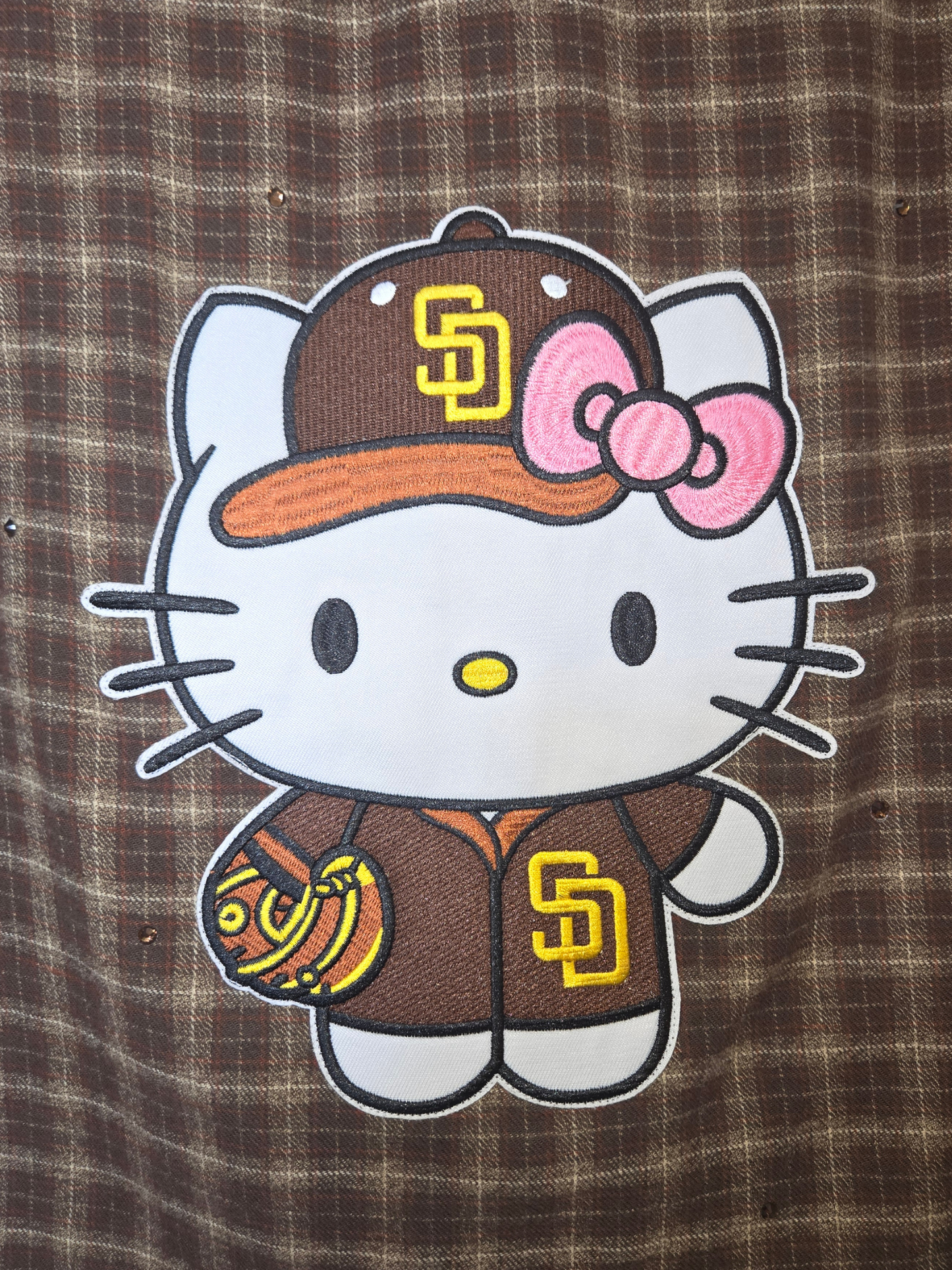 San Diego Padres HK Crop Flannel- XL
