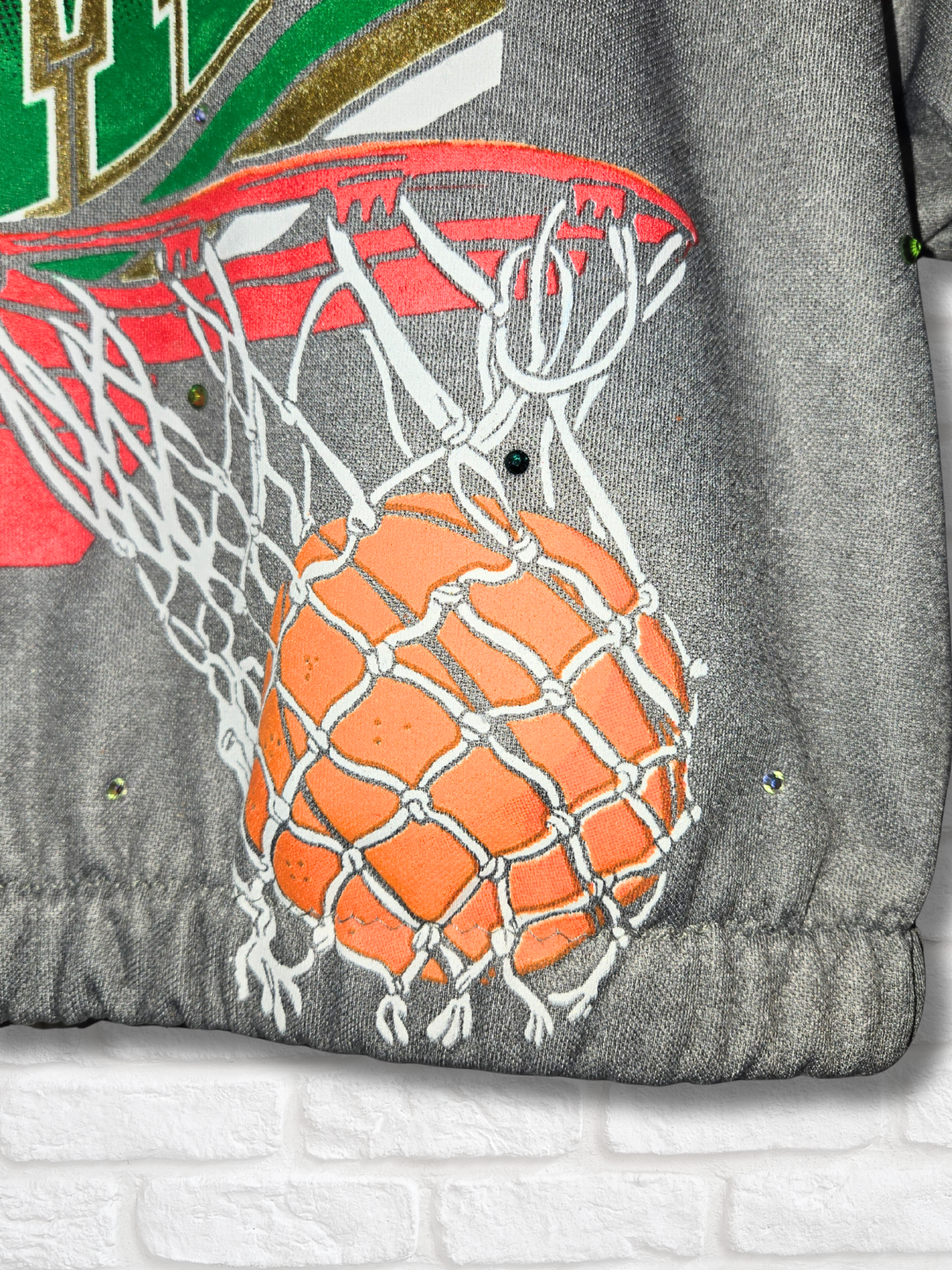 Boston Celtics Crop Hoodie - Medium