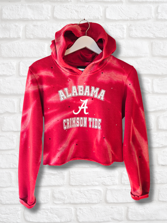 Alabama Crimson Tide Crop Hoodie