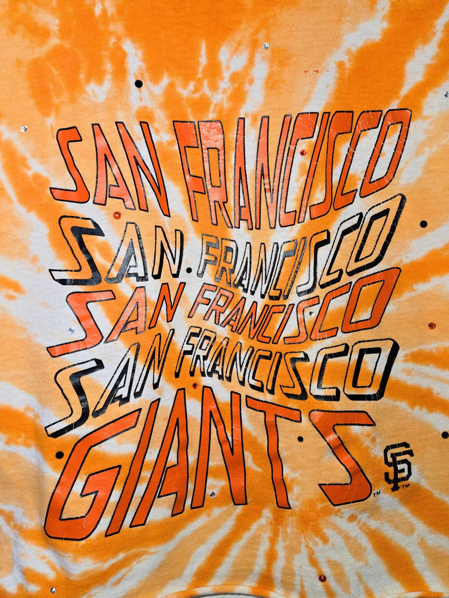 San Francisco Giants Crop Top- Small