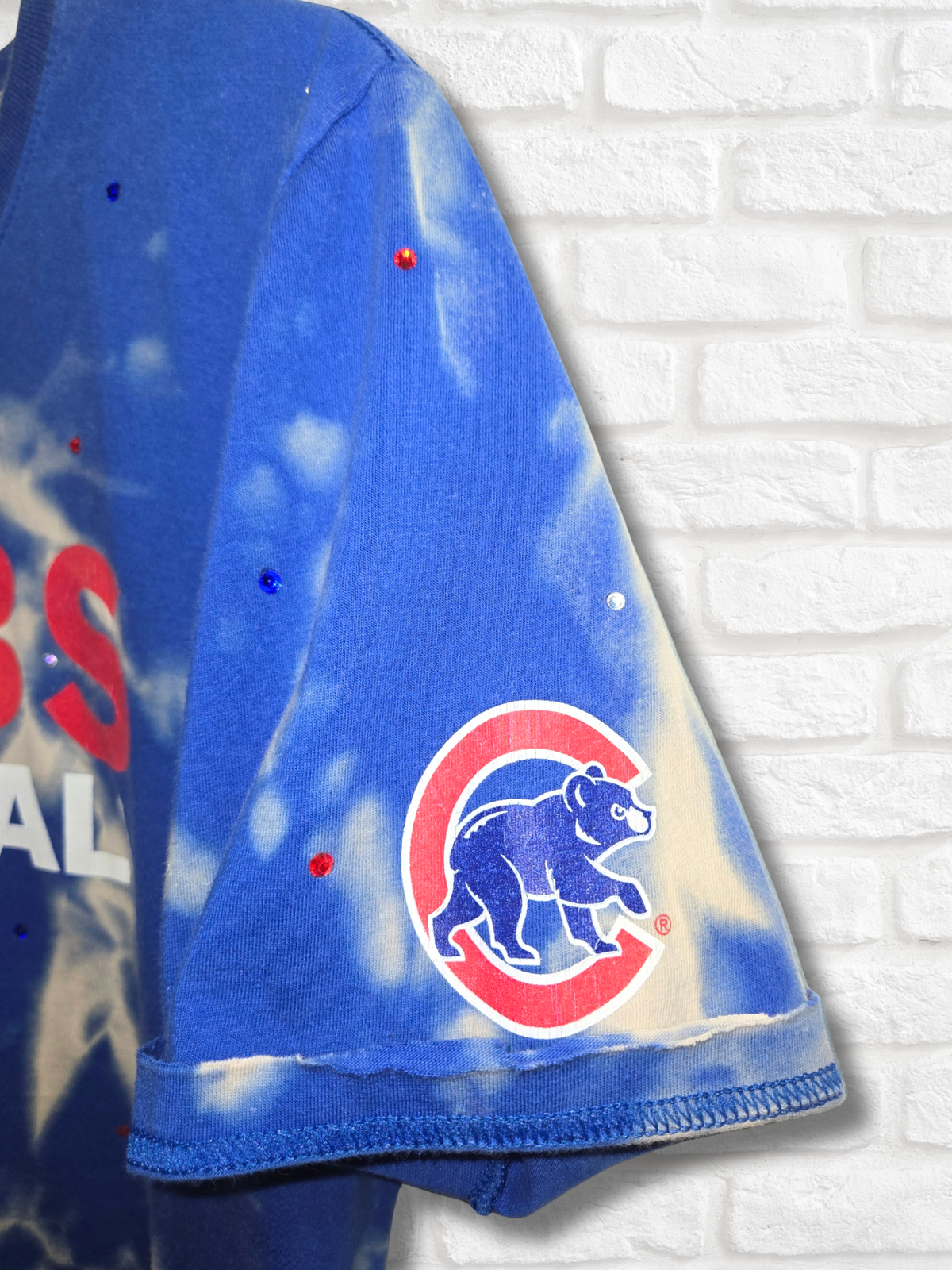 Chicago Cubs Crop Top- Medium