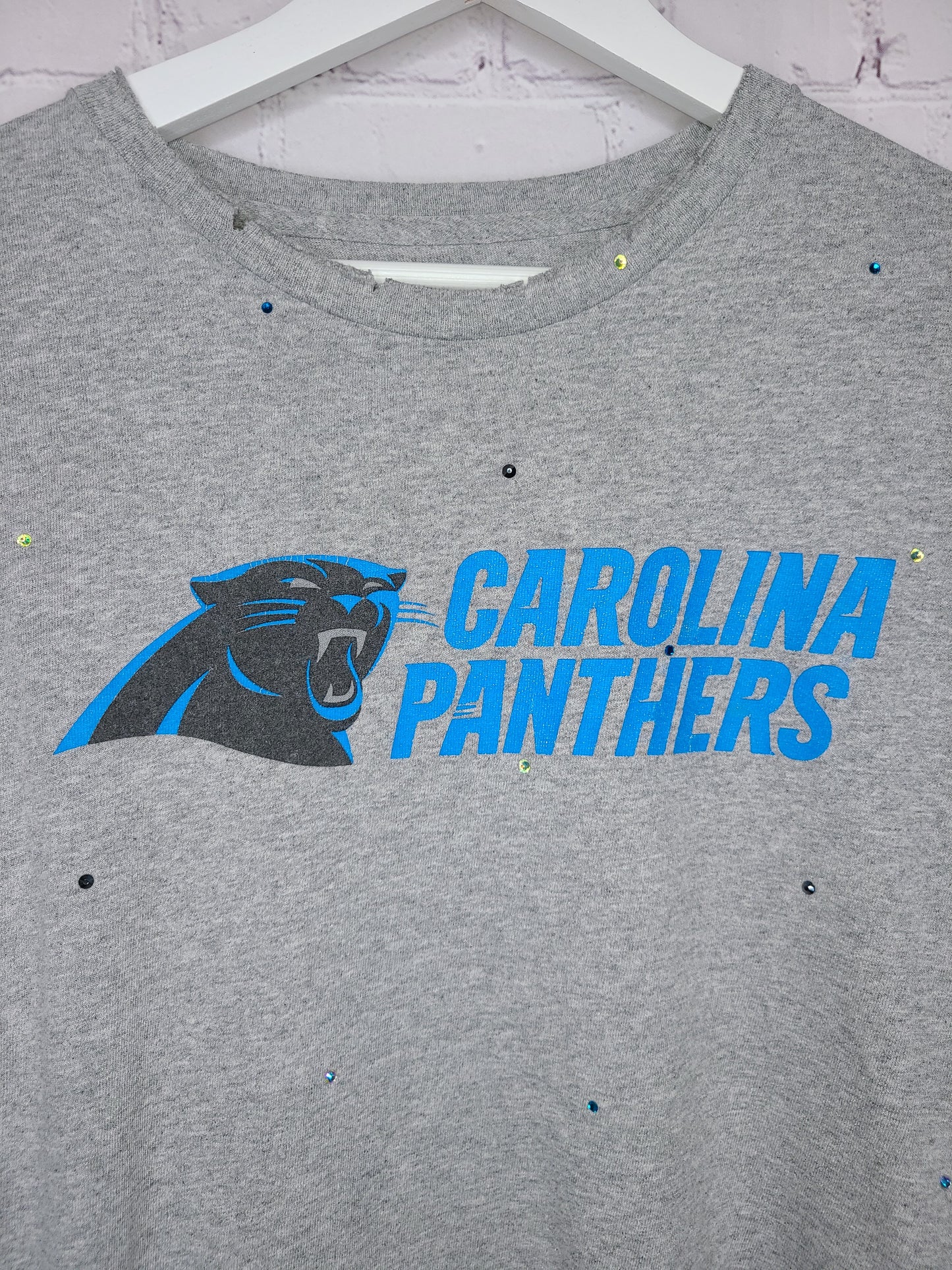 Carolina Panthers Crop Tee