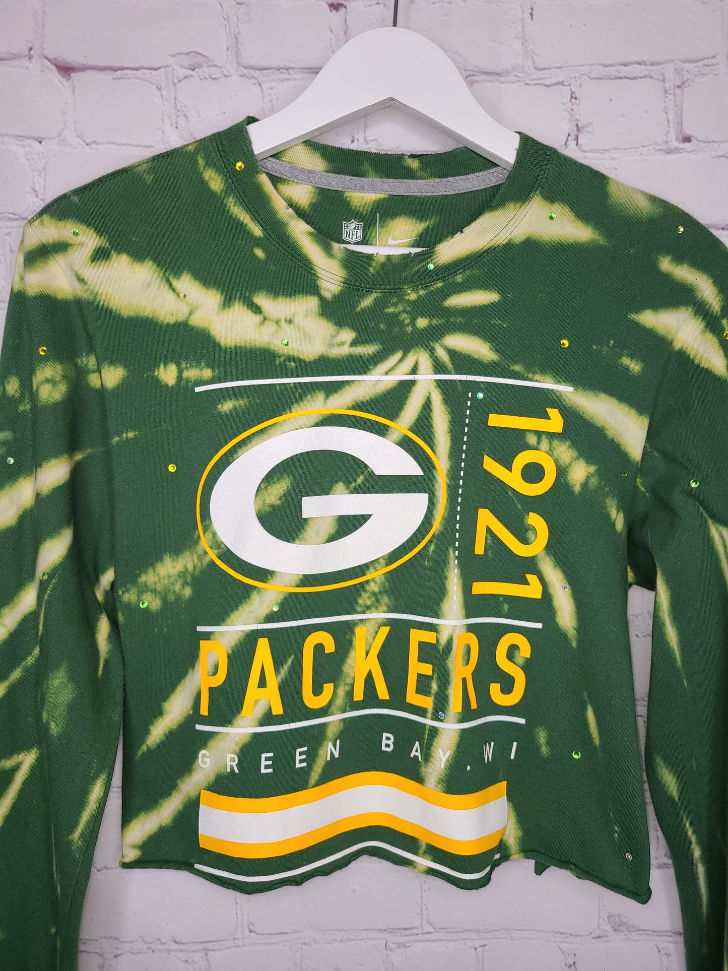Green Bay Packers Crop Tee