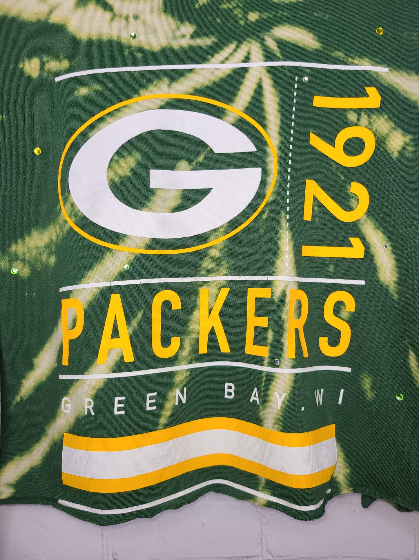 Green Bay Packers Crop Tee