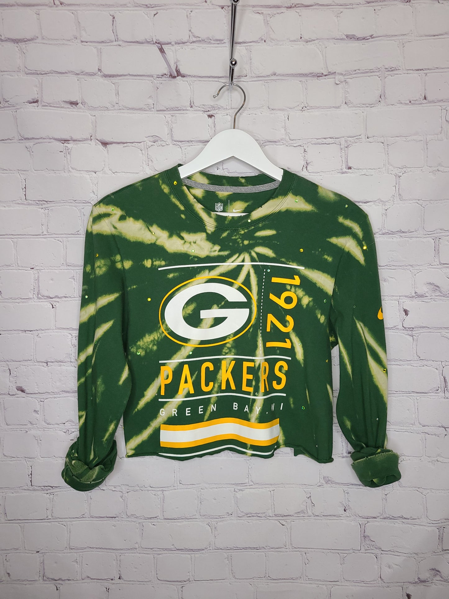 Green Bay Packers Crop Tee