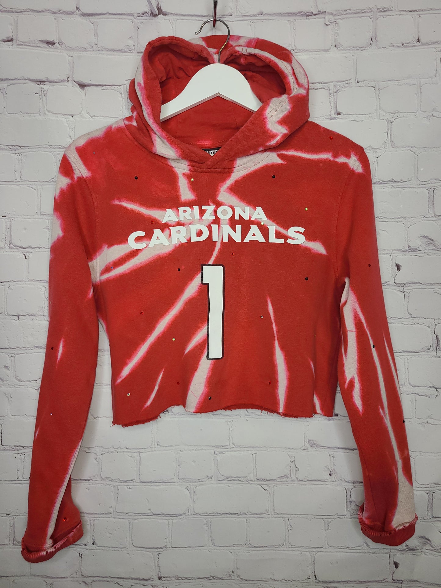 Arizona Cardinals Crop Hoodie