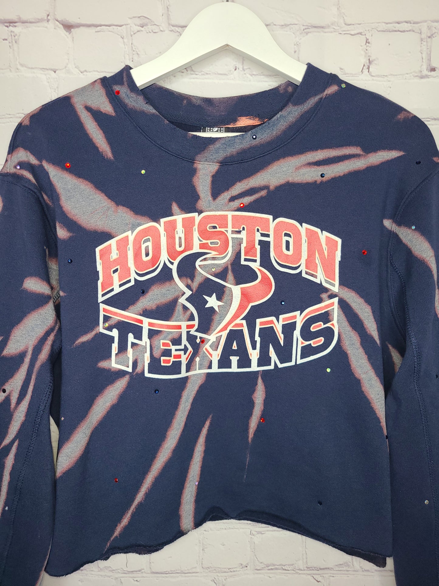 Houston Texans Crop Sweatshirt