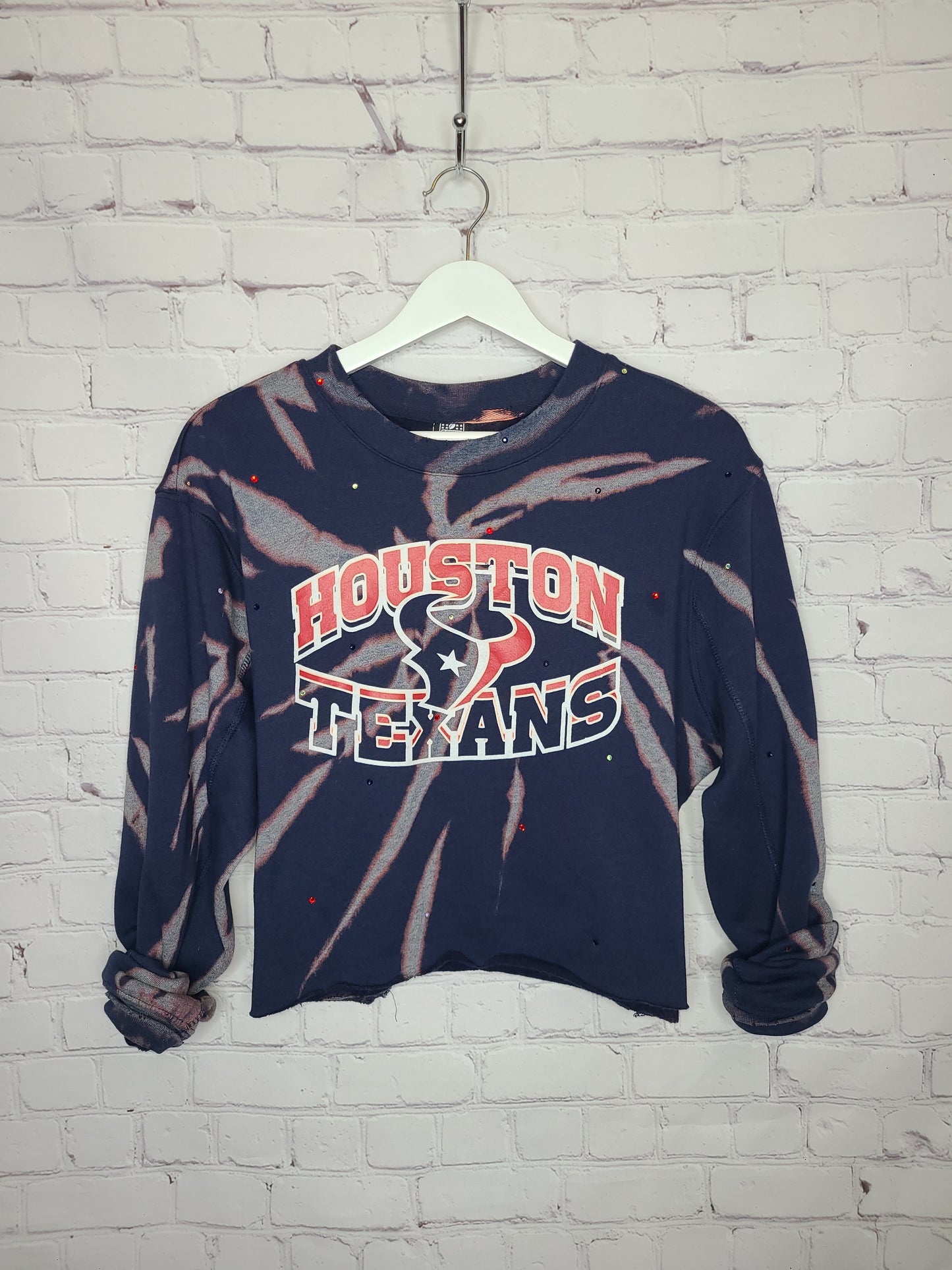 Houston Texans Crop Sweatshirt
