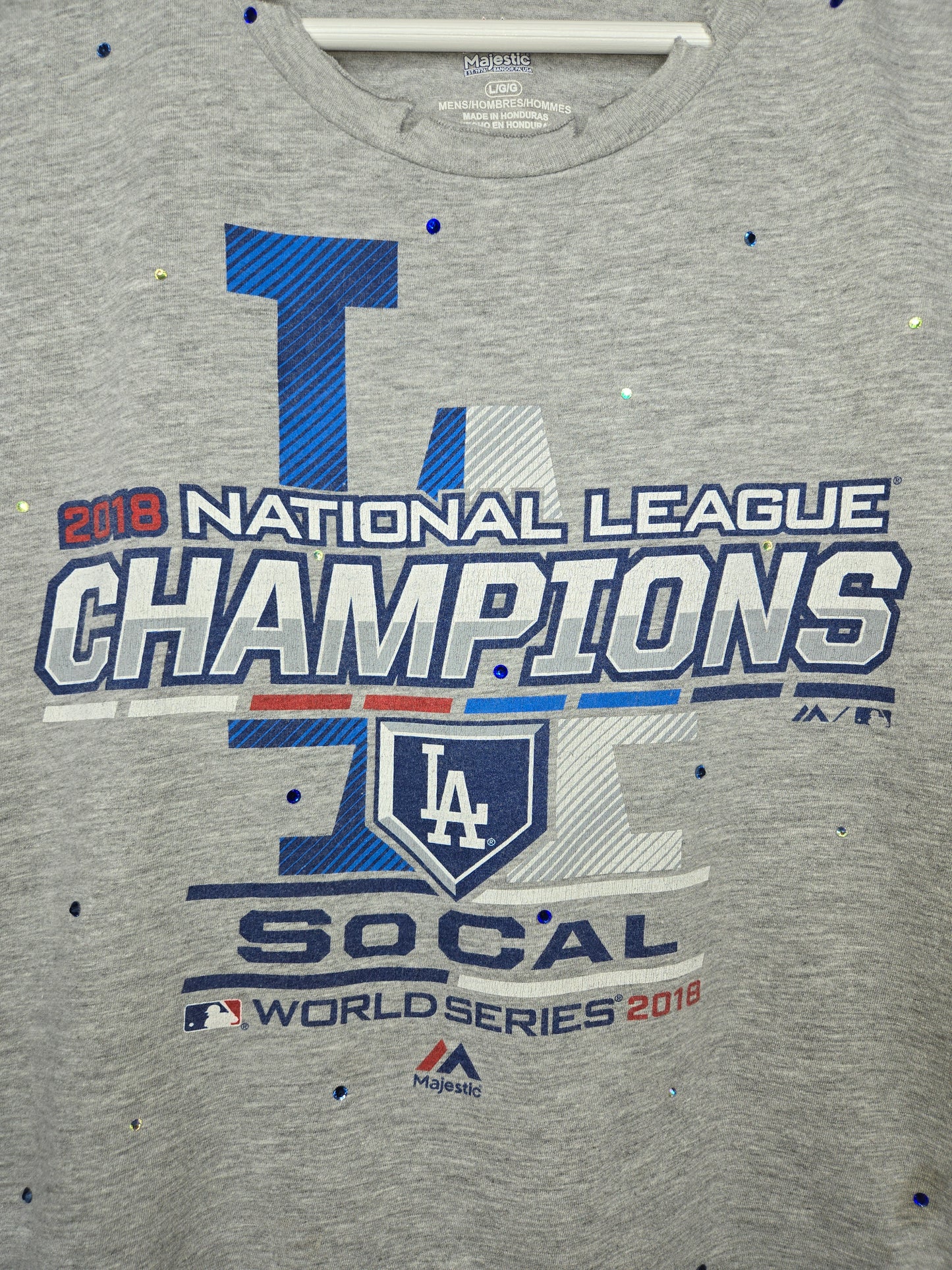 Los Angeles Dodgers Crop Tee