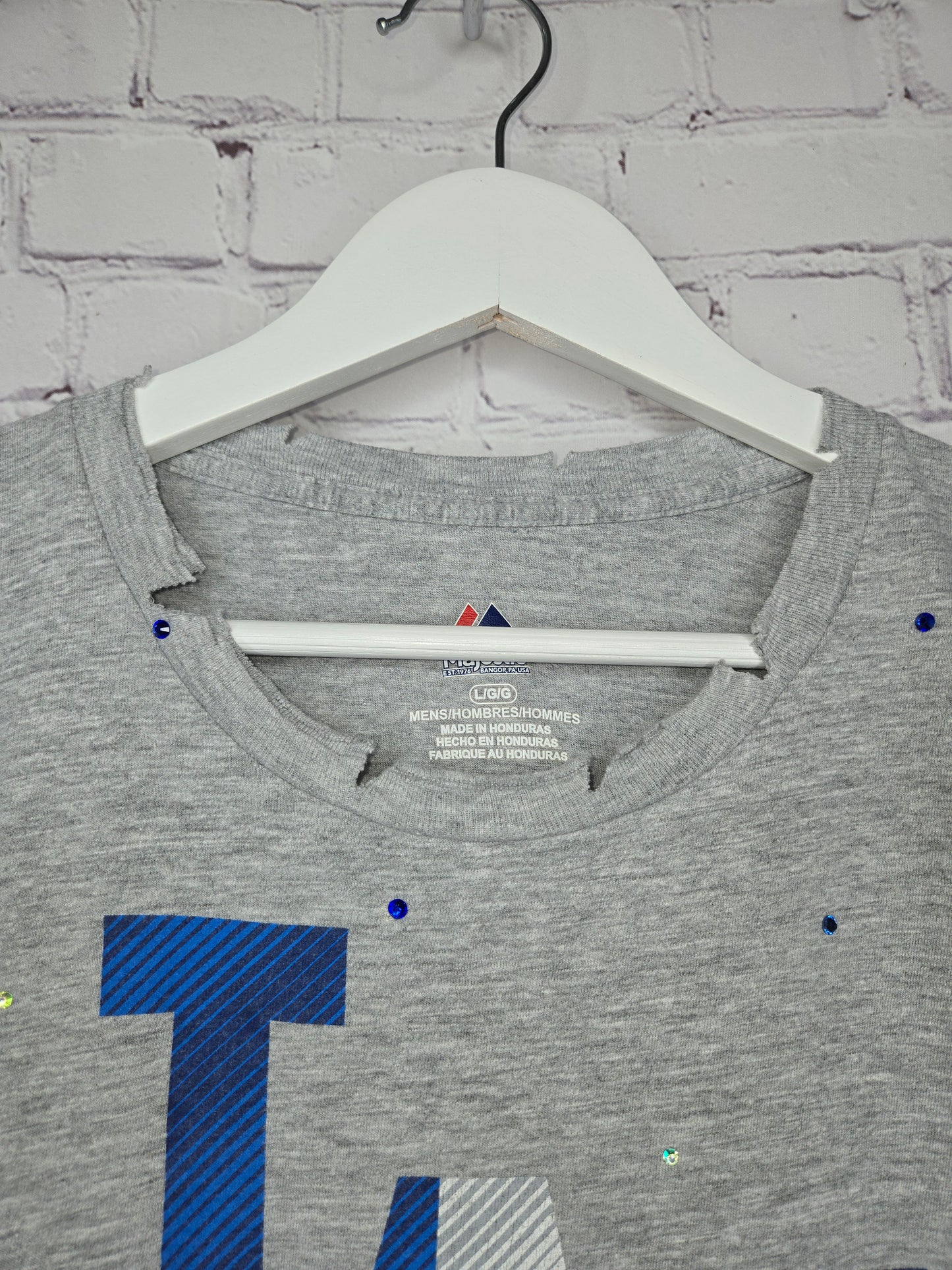 Los Angeles Dodgers Crop Tee