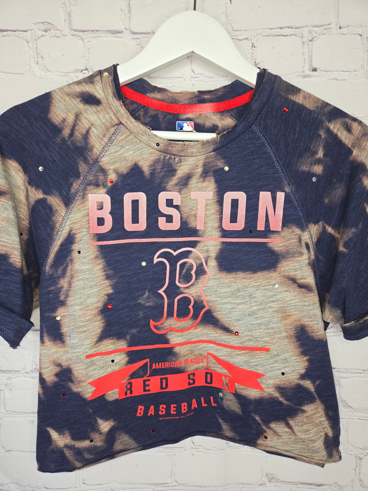 Boston Red Sox Crop Tee