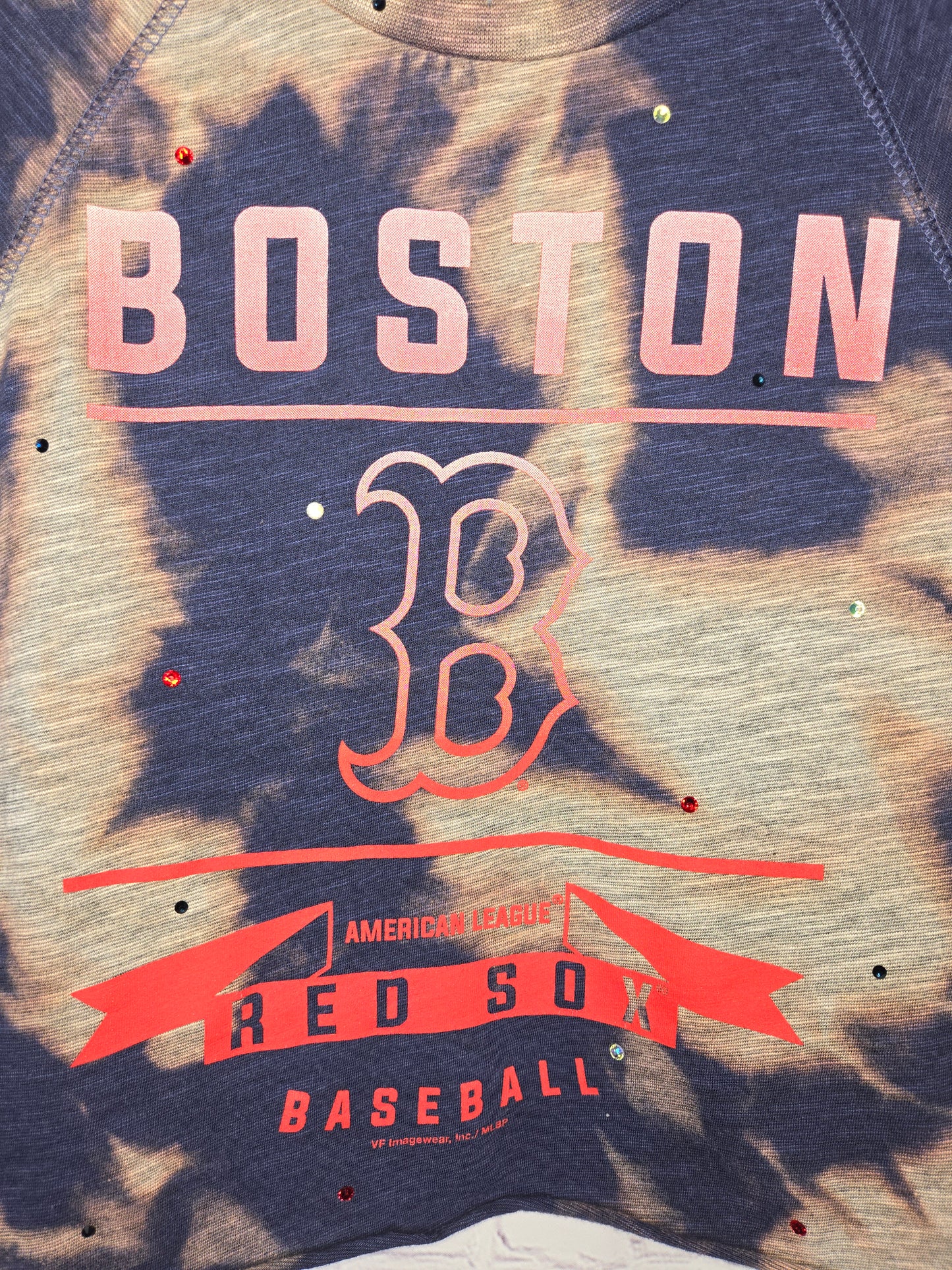 Boston Red Sox Crop Tee