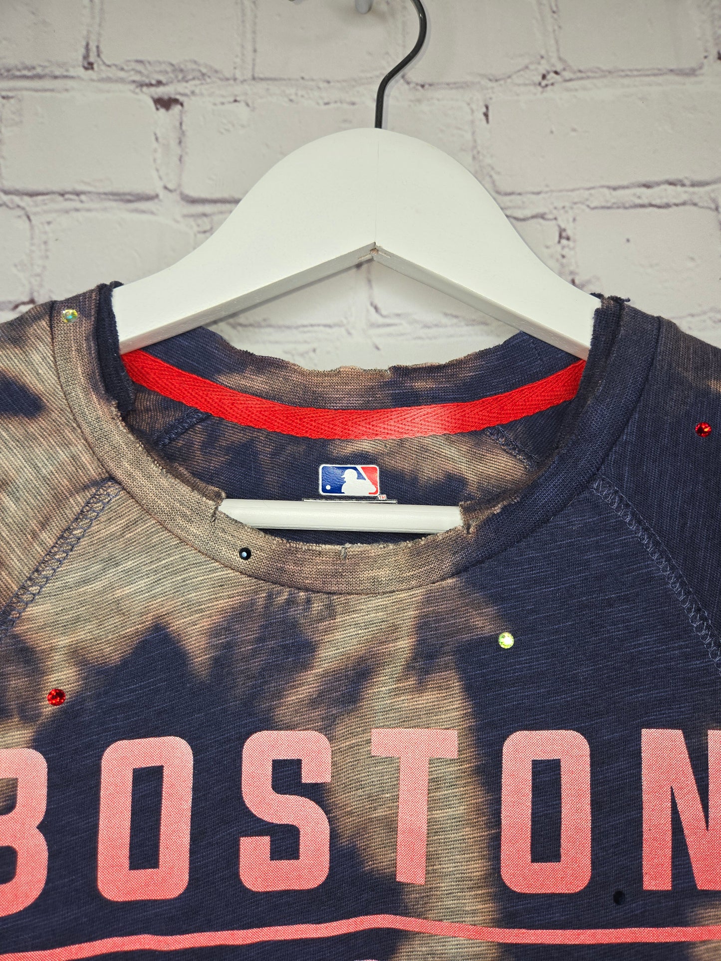 Boston Red Sox Crop Tee