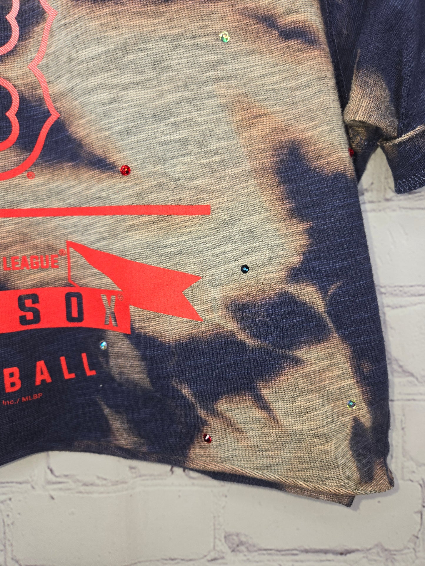 Boston Red Sox Crop Tee