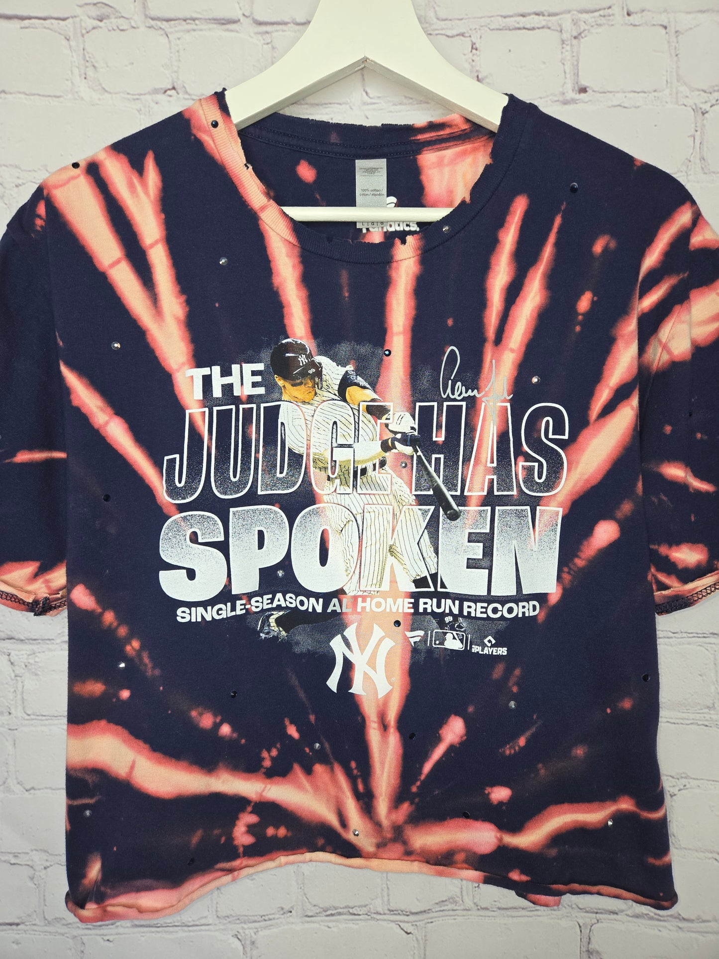 New York Yankees Crop Tee