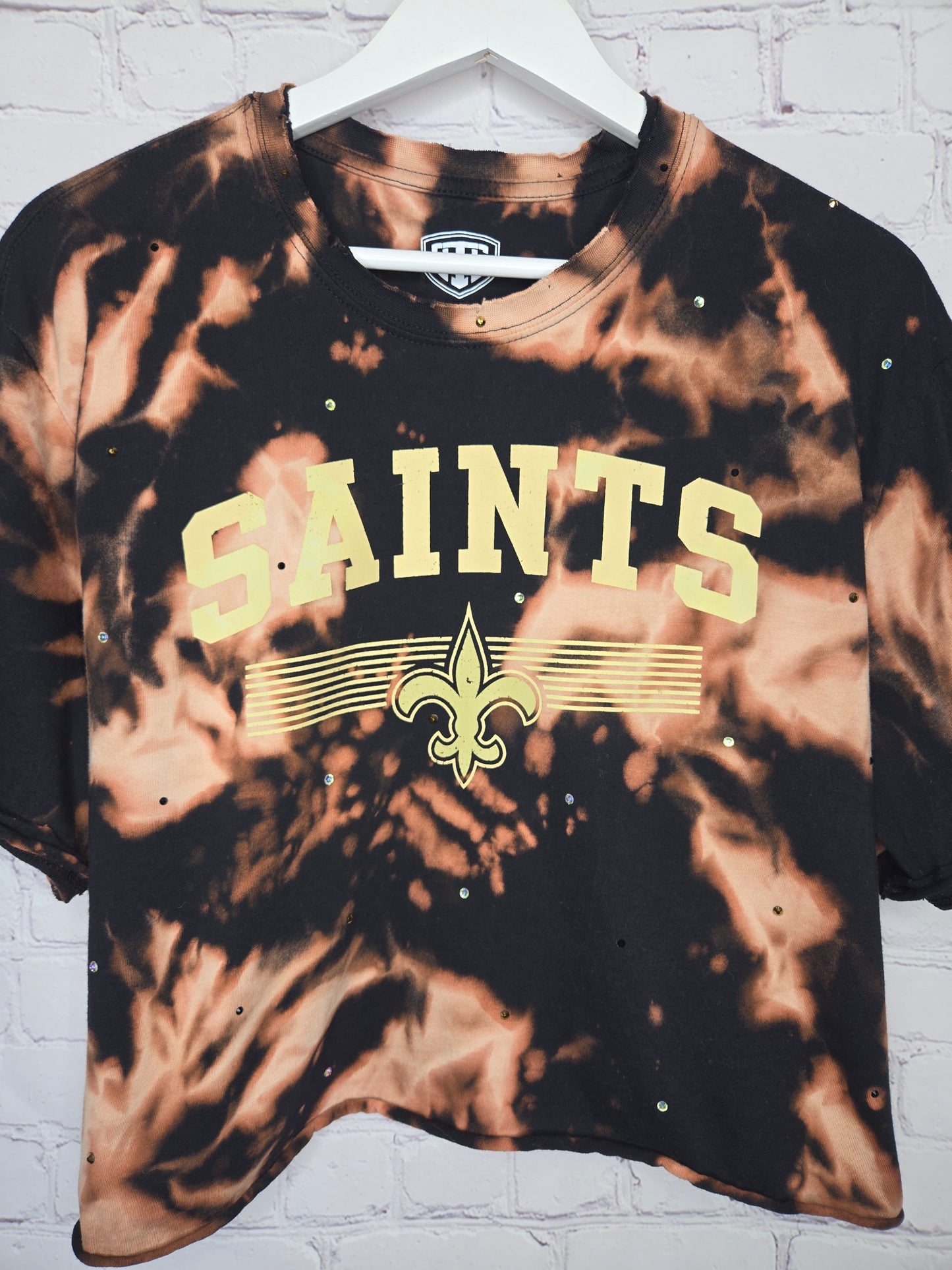 New Orleans Saints Crop Tee