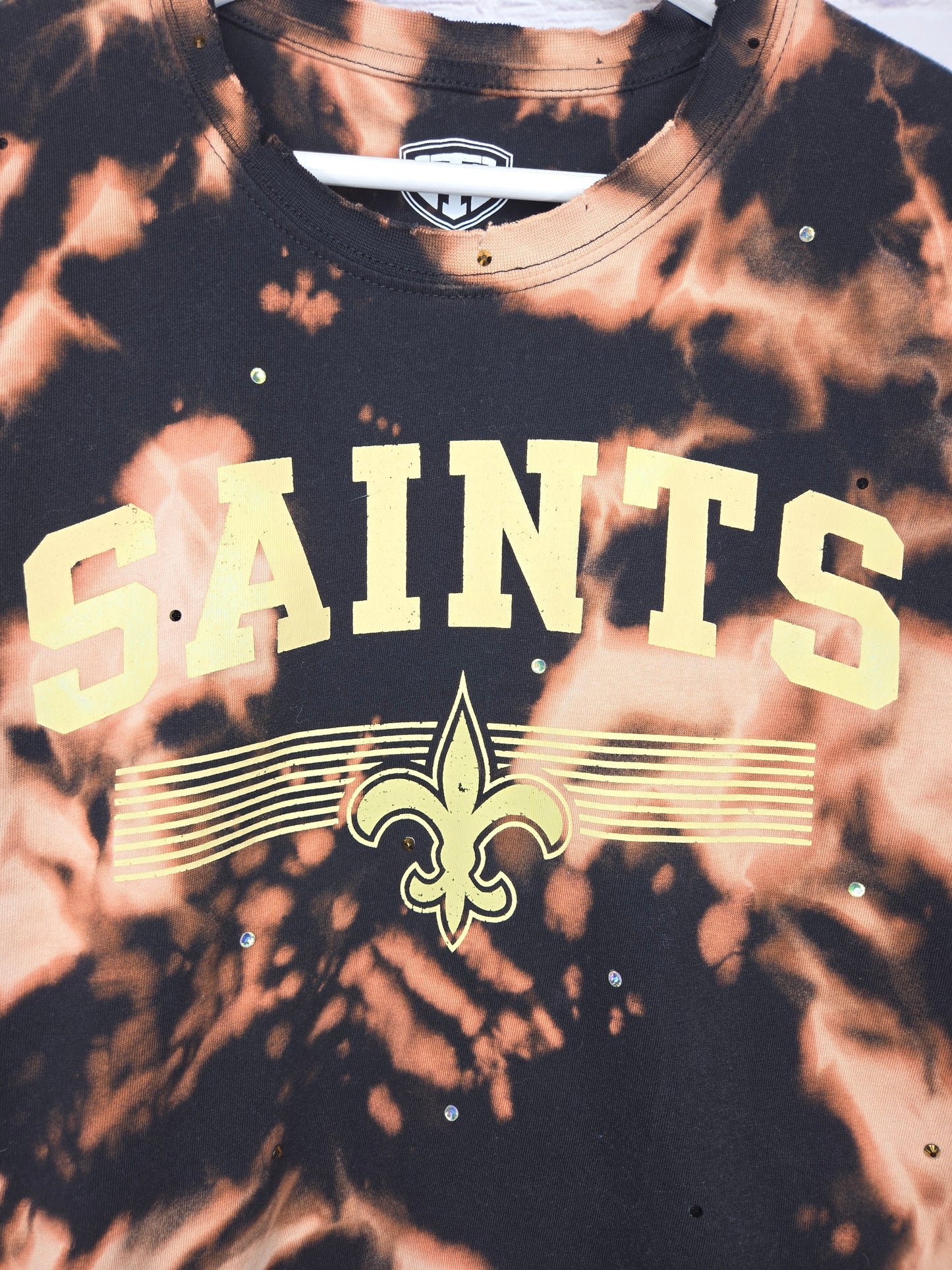 New Orleans Saints Crop Tee