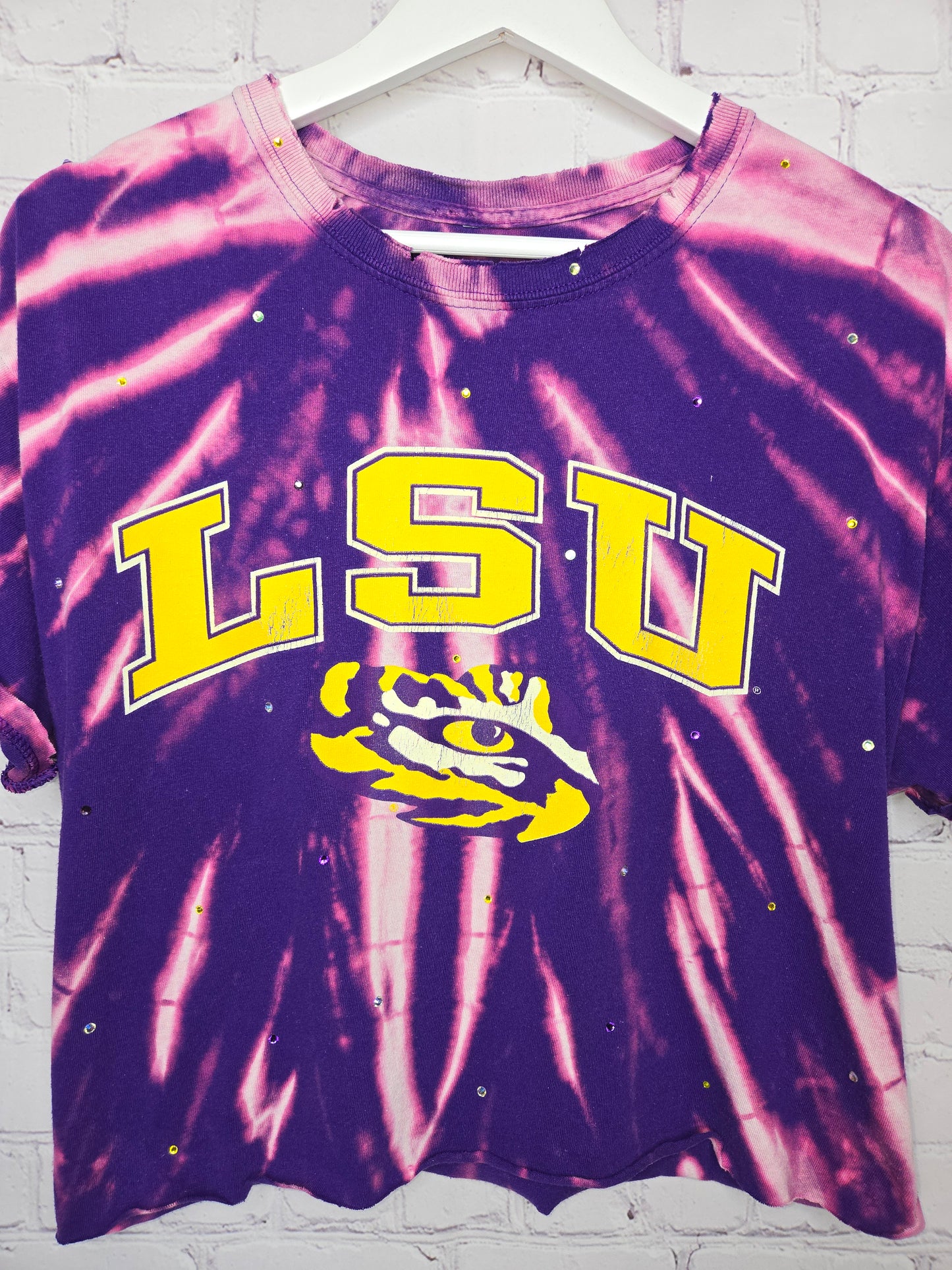 LSU Tigers Crop Tee