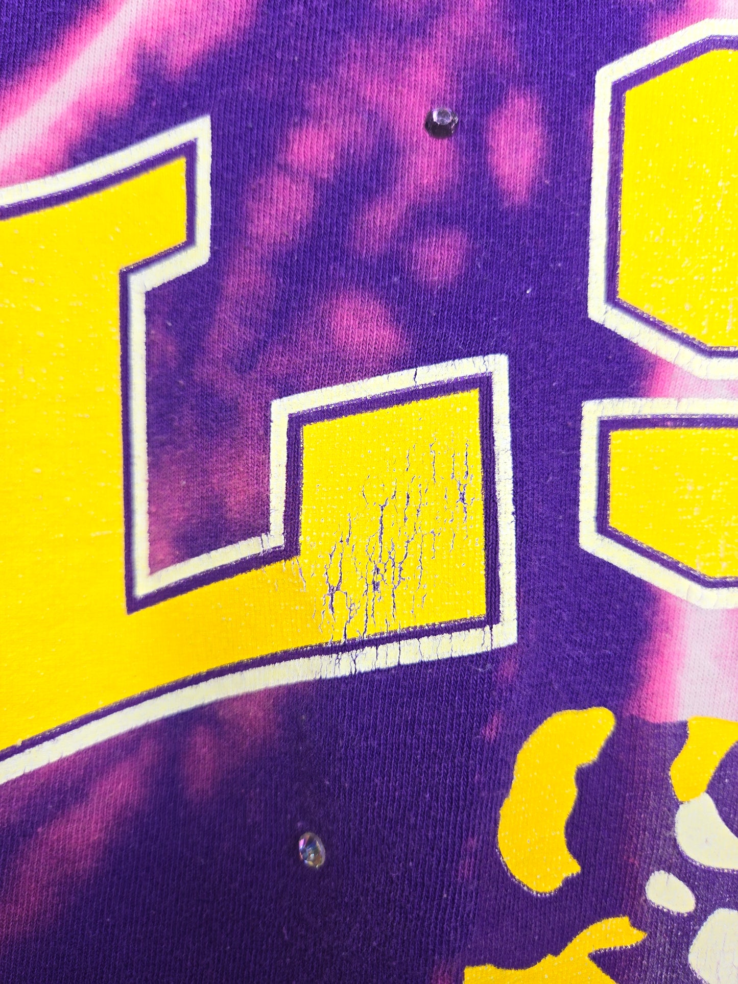 LSU Tigers Crop Tee