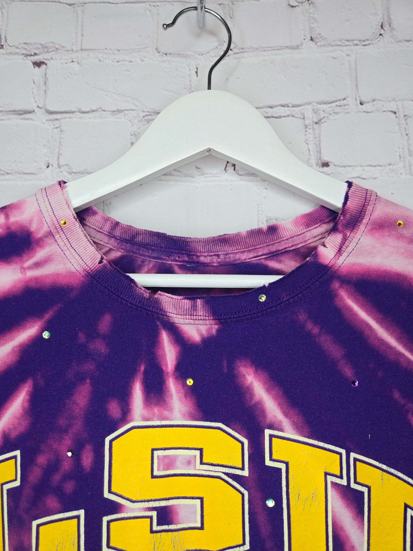 LSU Tigers Crop Tee