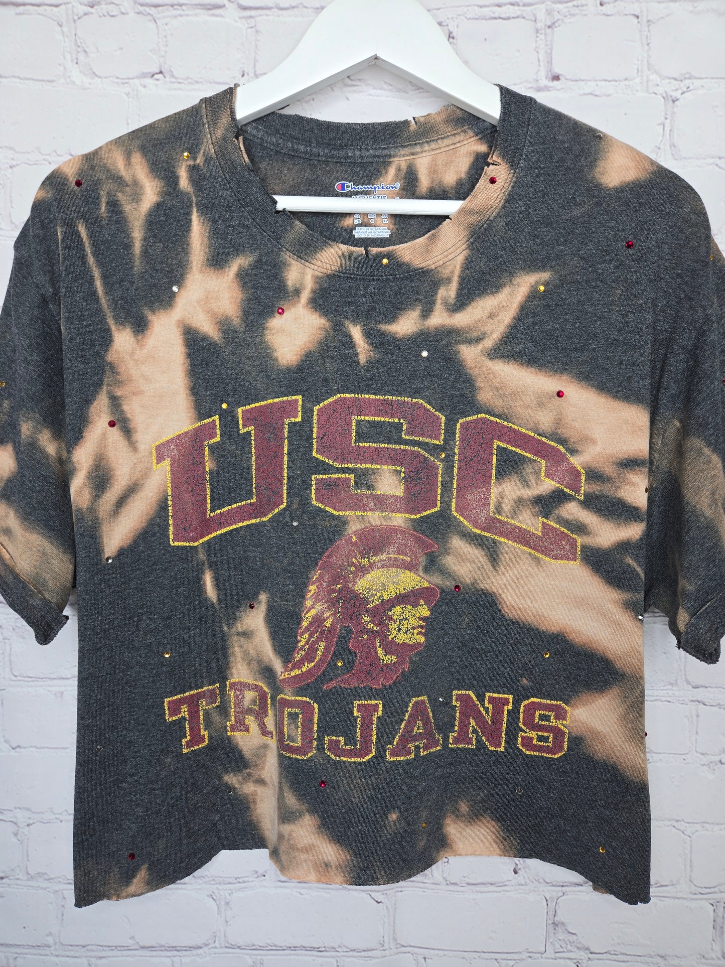 USC Trojans Crop Tee