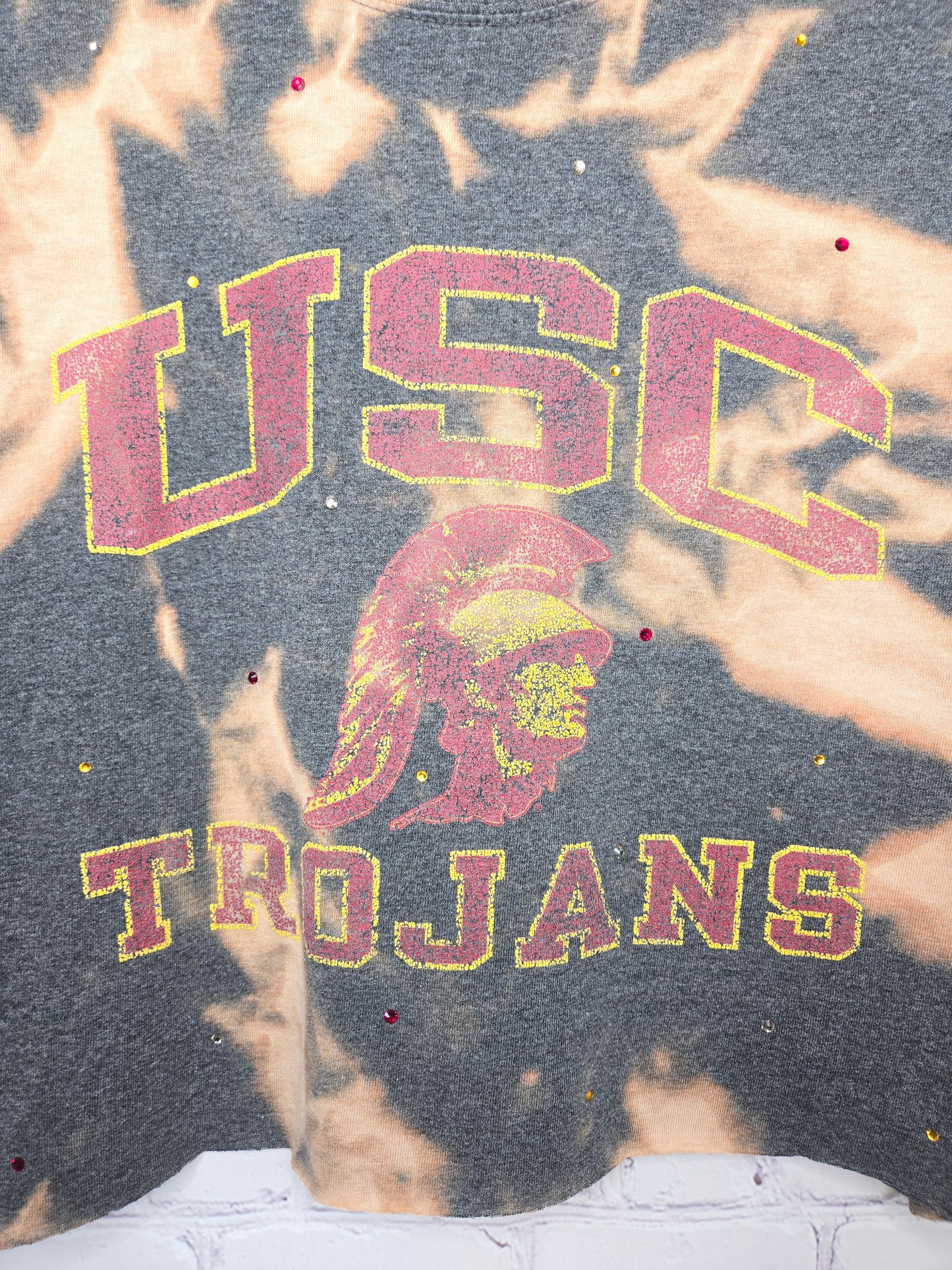 USC Trojans Crop Tee