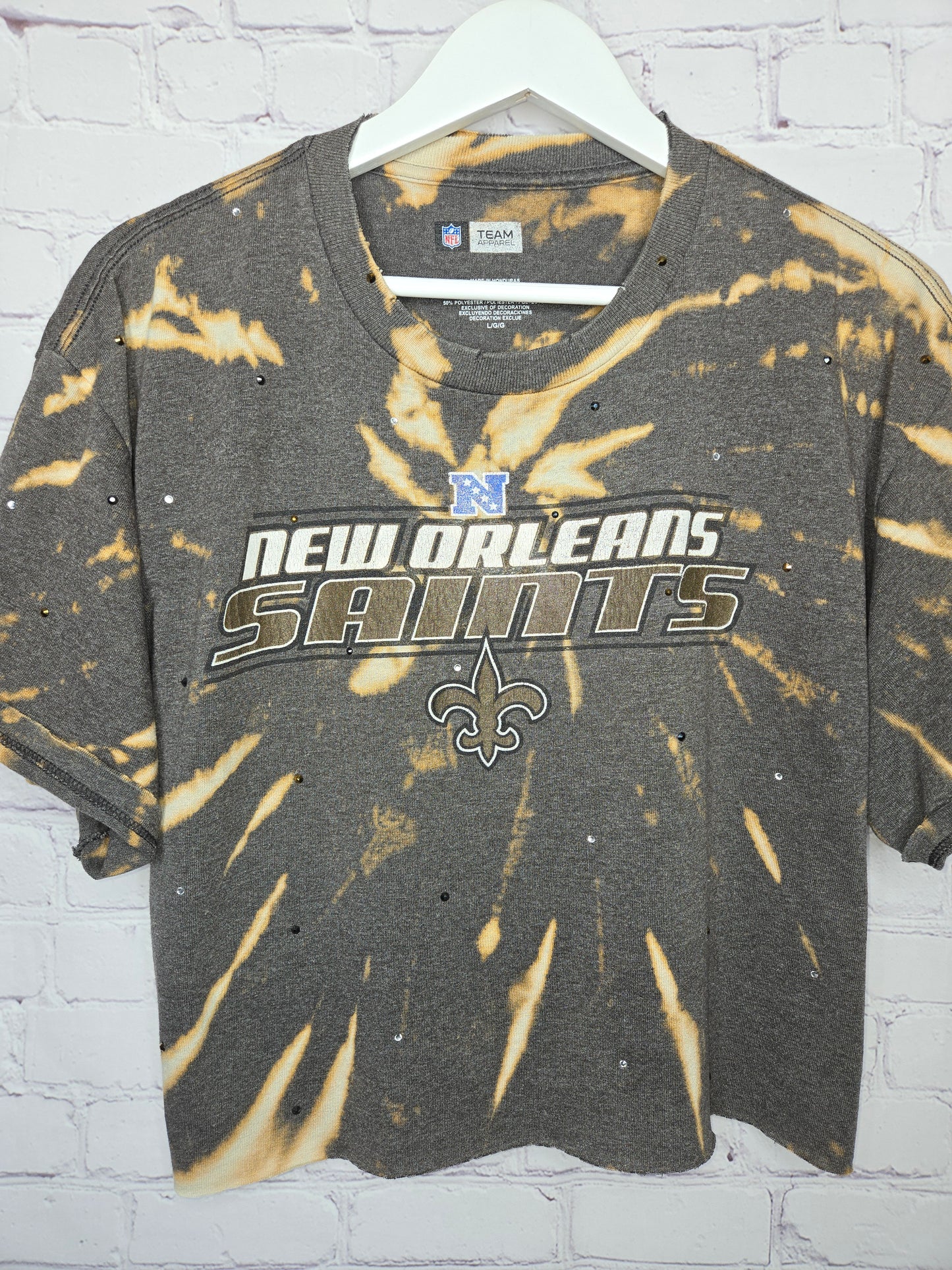 New Orleans Saints Crop Tee