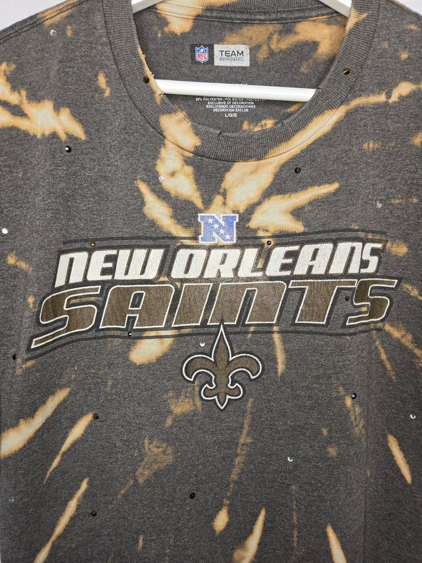 New Orleans Saints Crop Tee