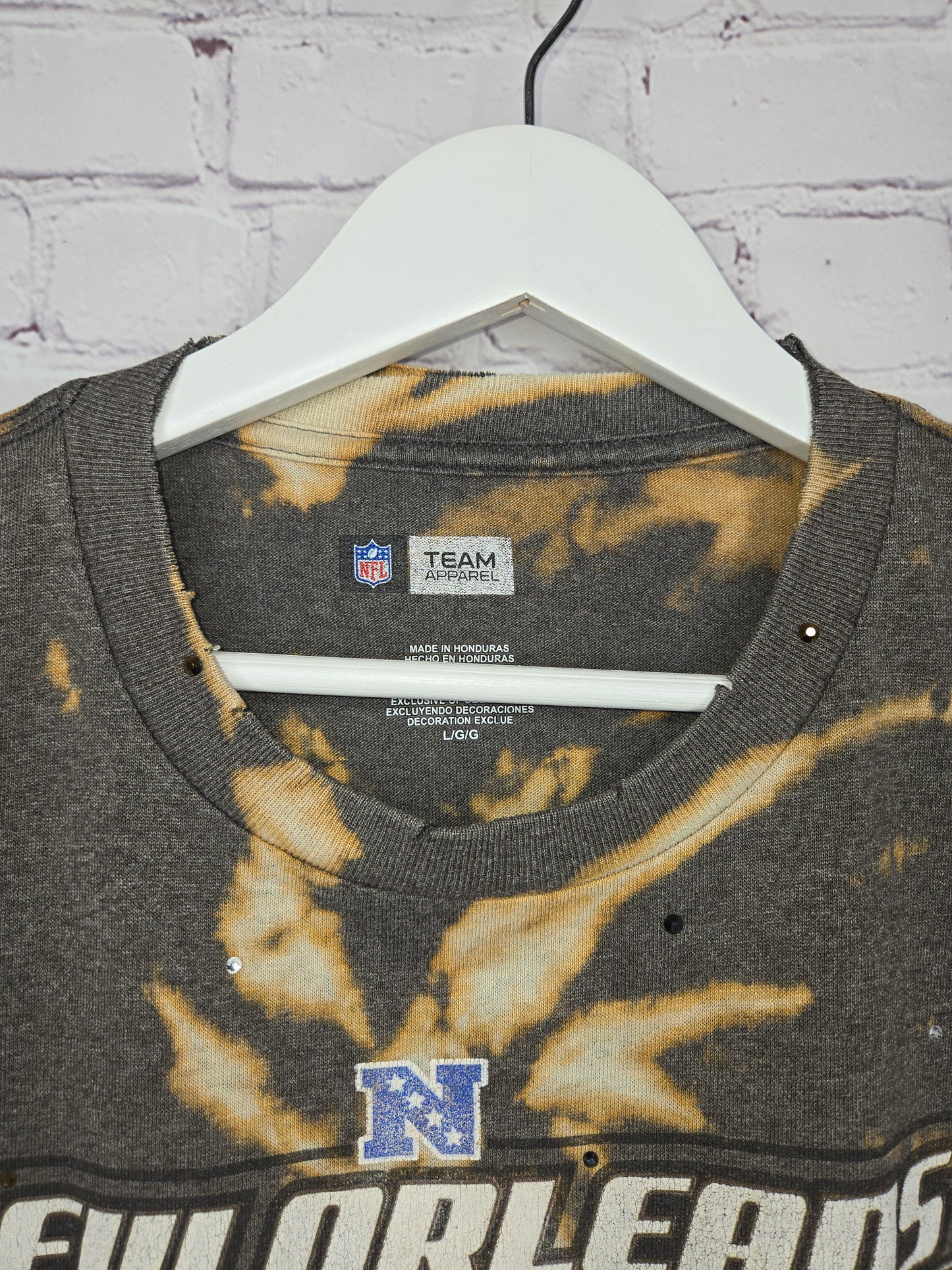 New Orleans Saints Crop Tee