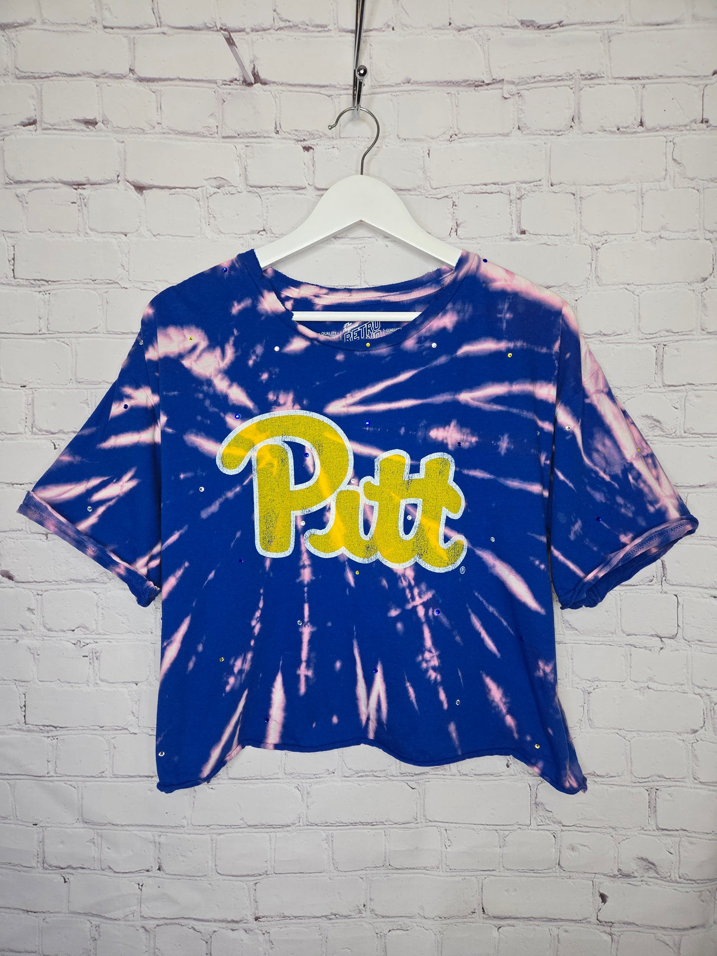 Pitt Panthers Crop Tee
