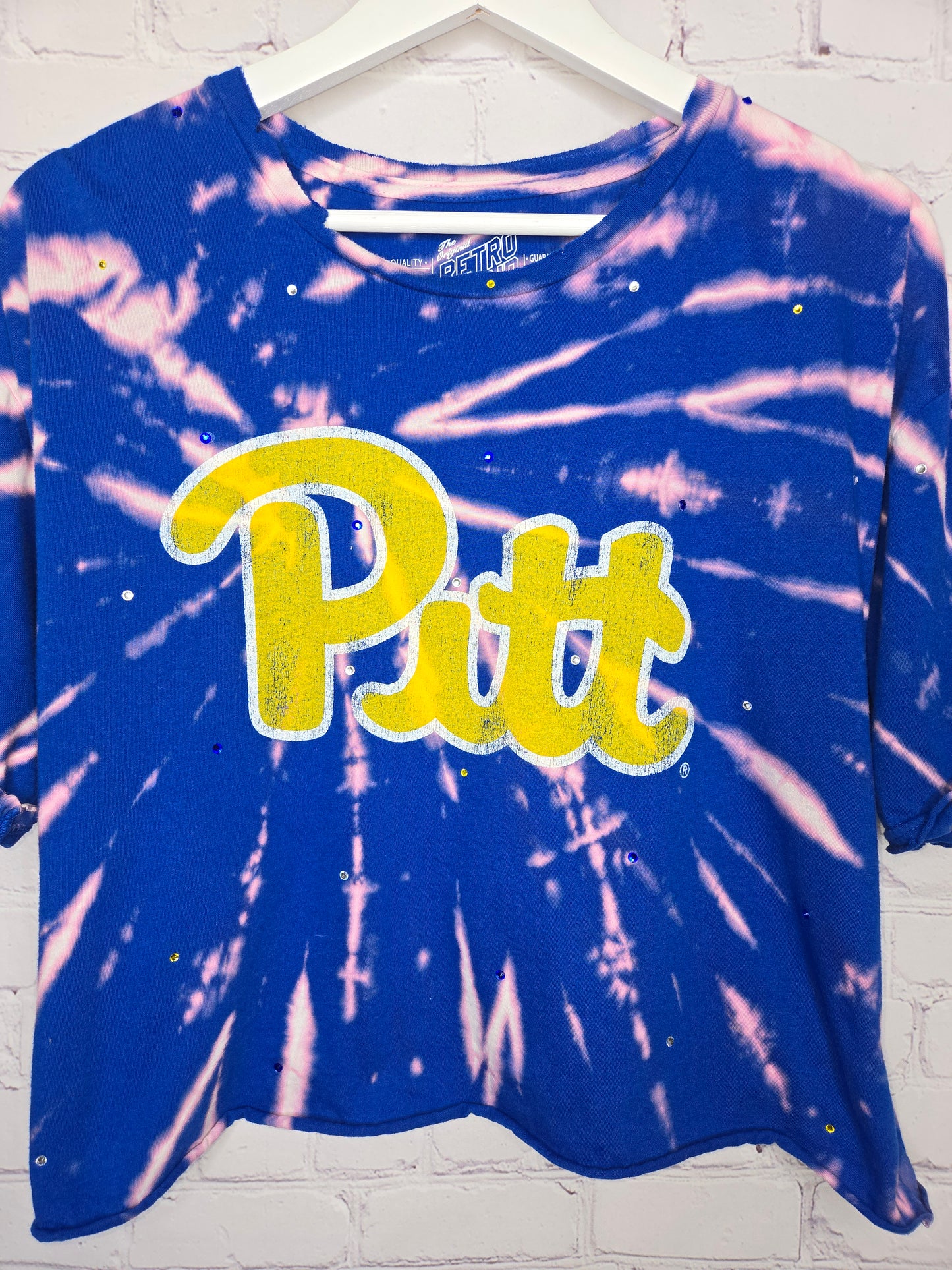 Pitt Panthers Crop Tee