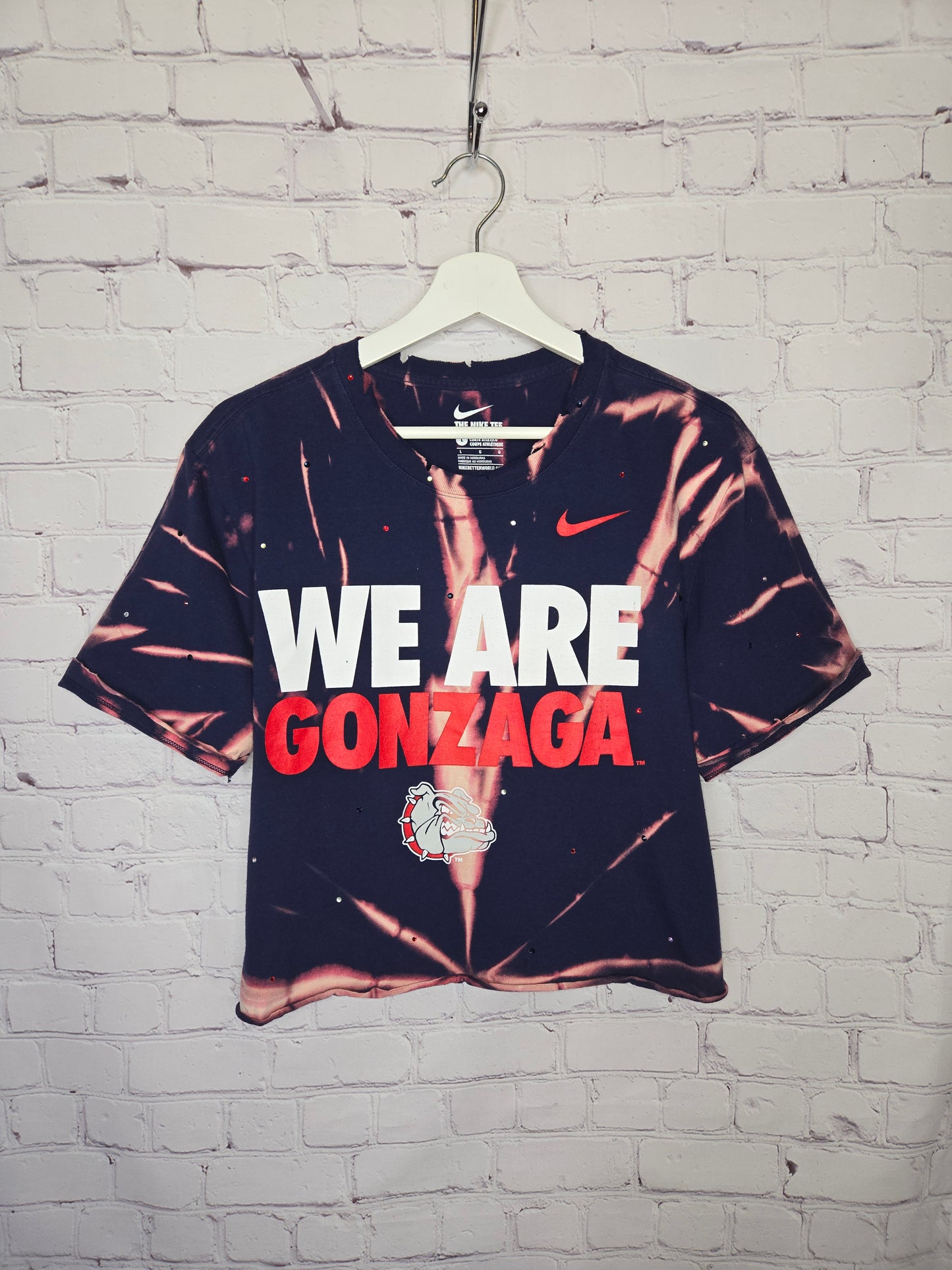 Gonzaga Bulldogs Crop Tee