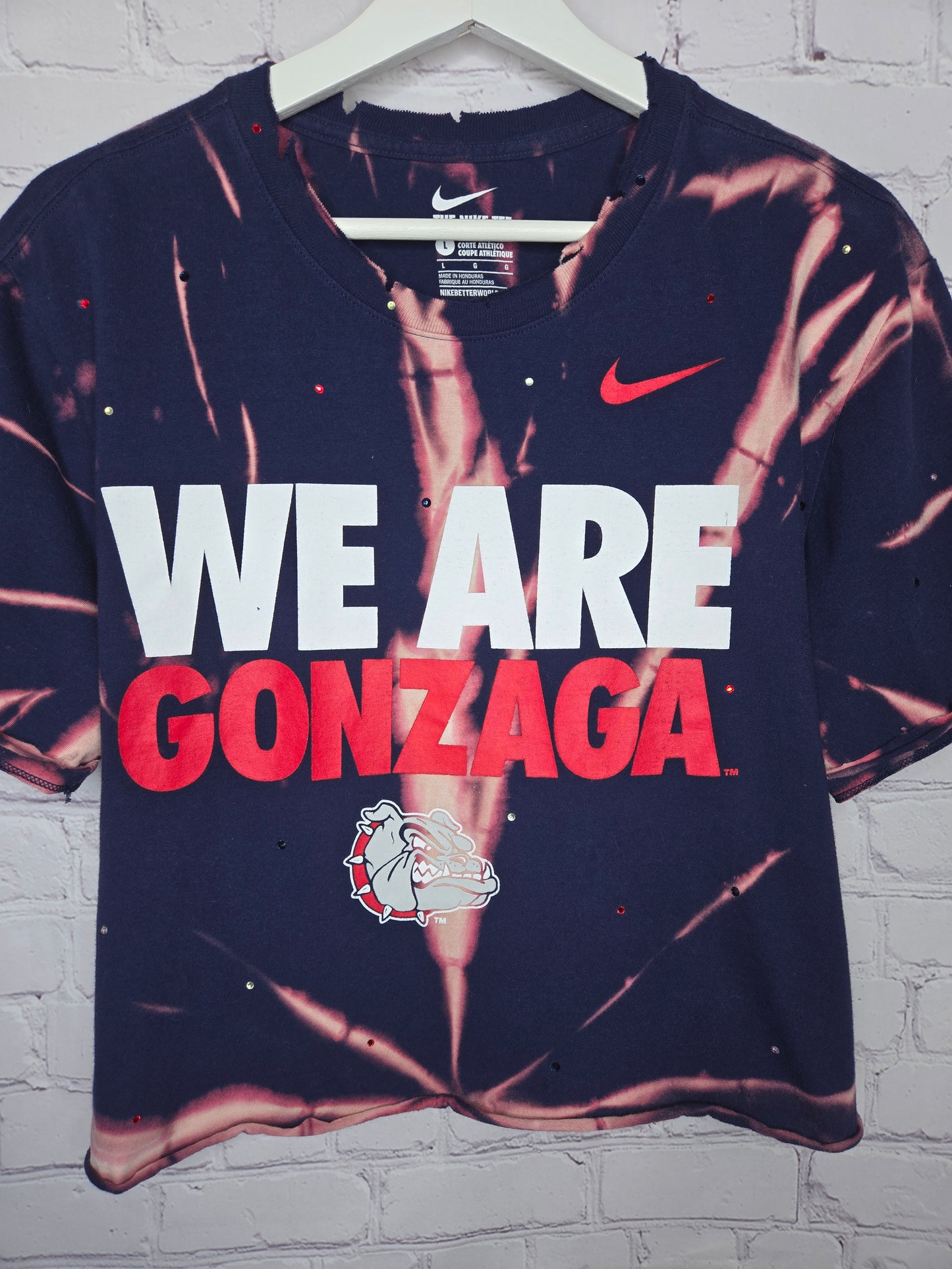 Gonzaga Bulldogs Crop Tee