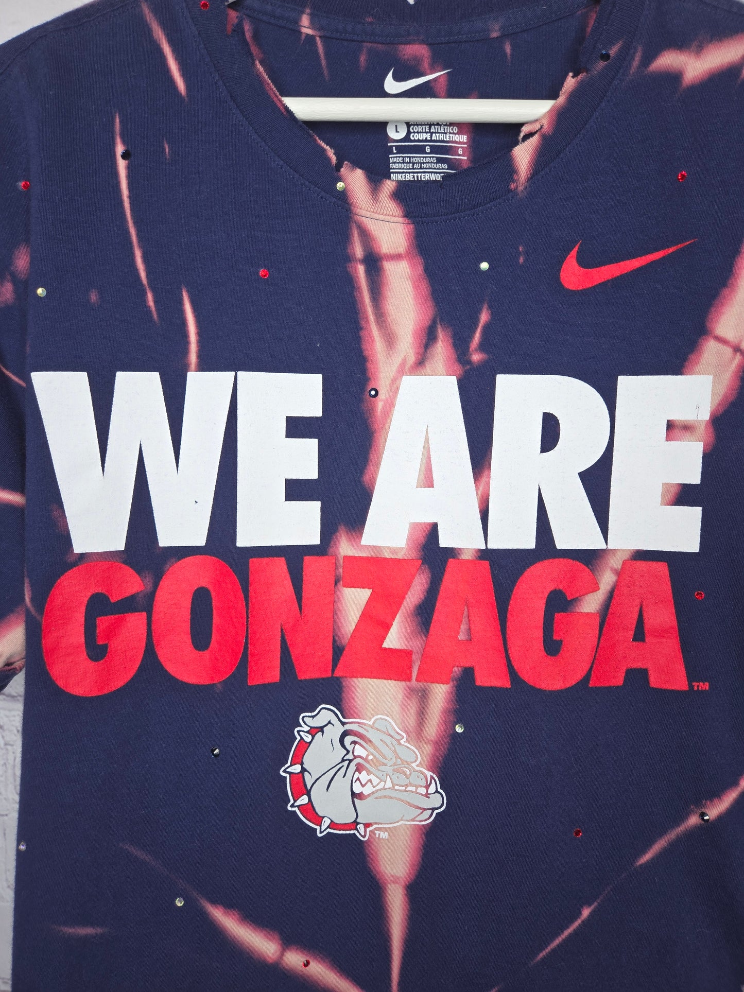 Gonzaga Bulldogs Crop Tee