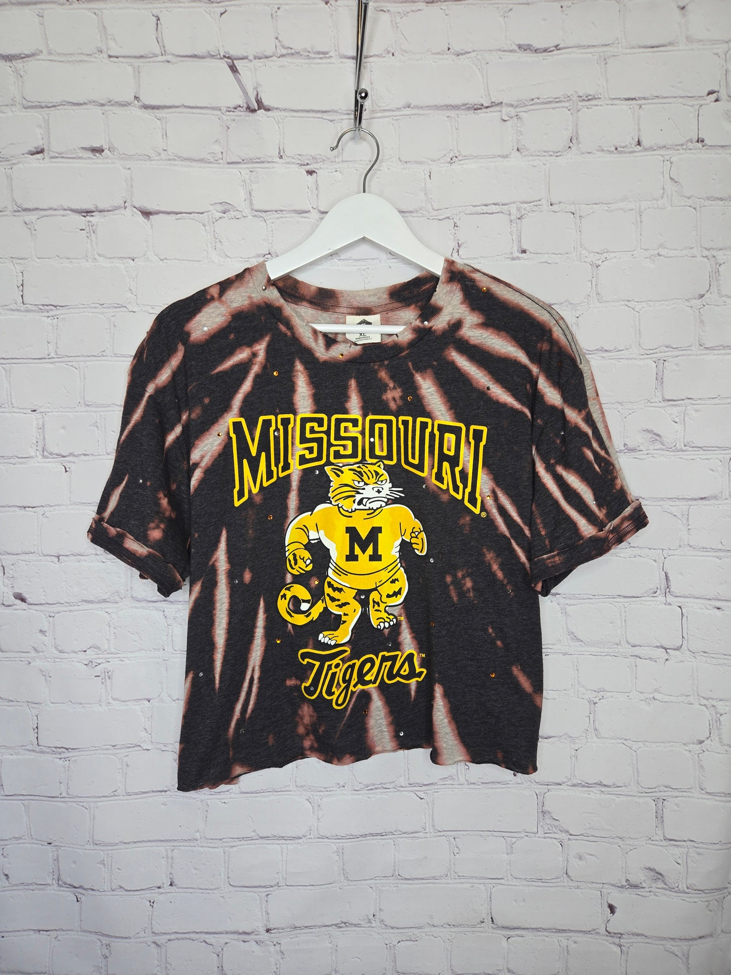 Missouri Tigers Crop Tee