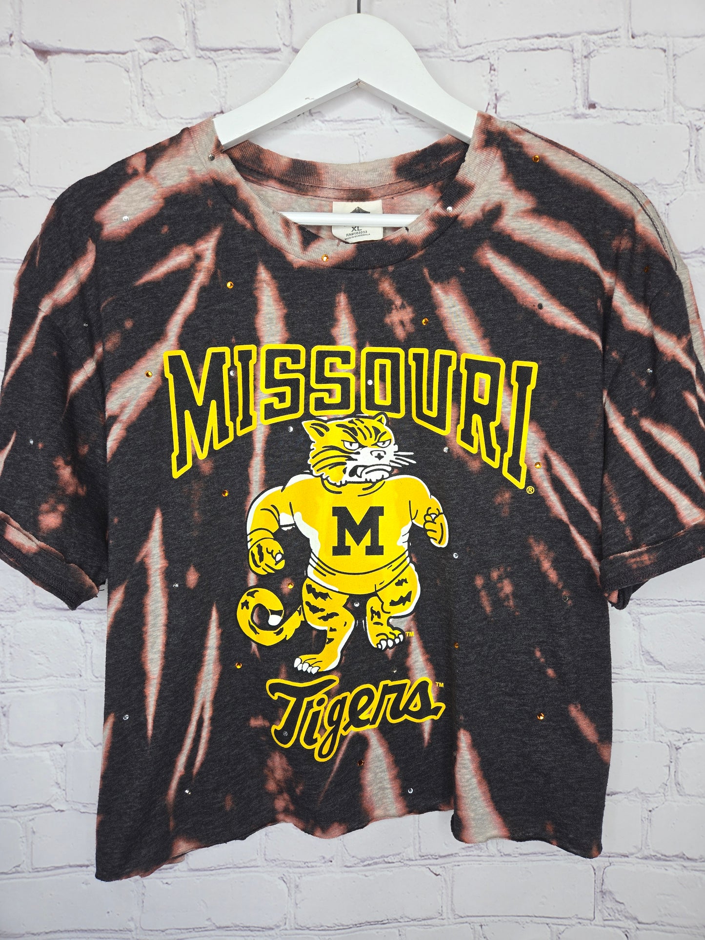 Missouri Tigers Crop Tee