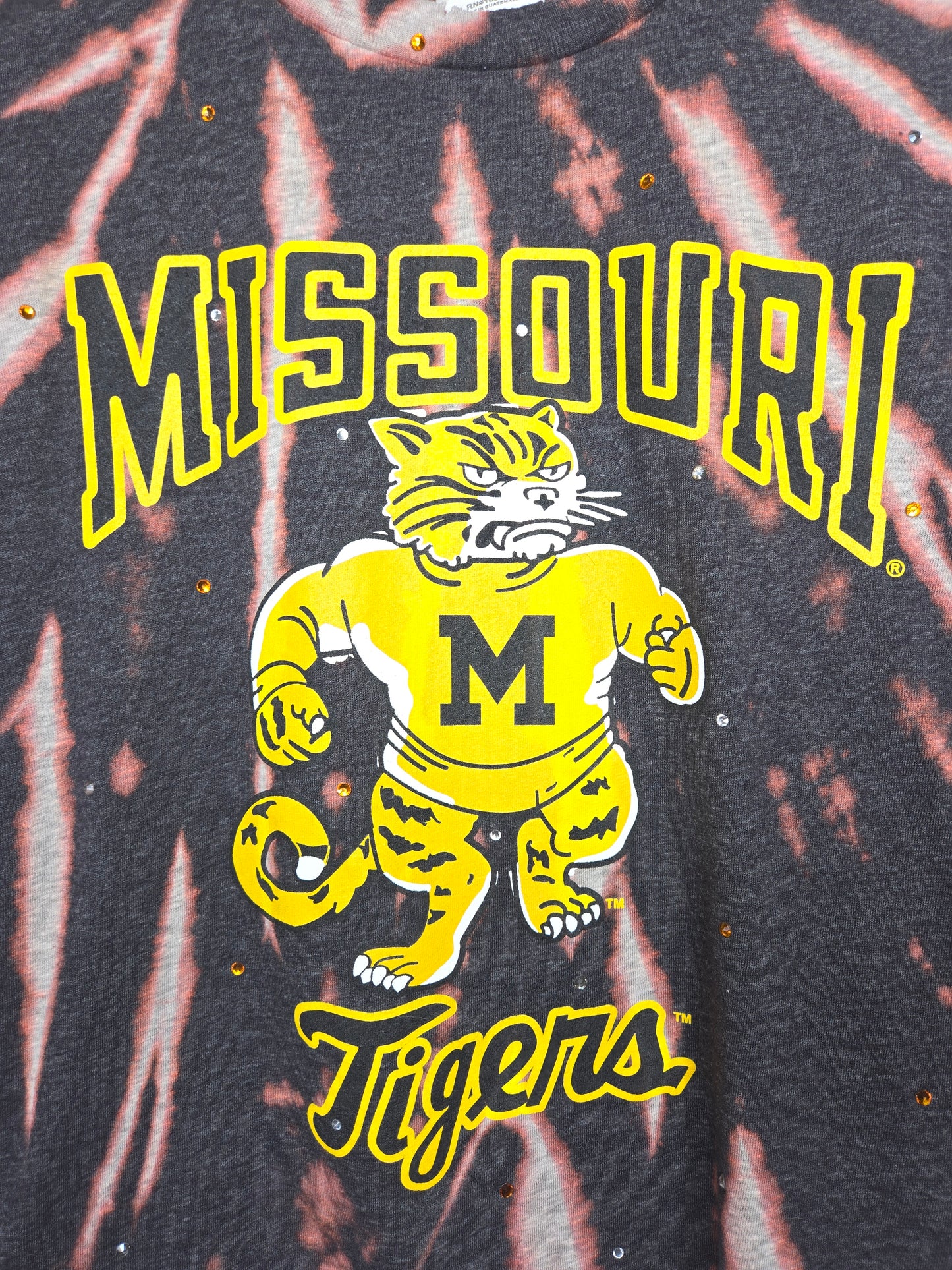 Missouri Tigers Crop Tee