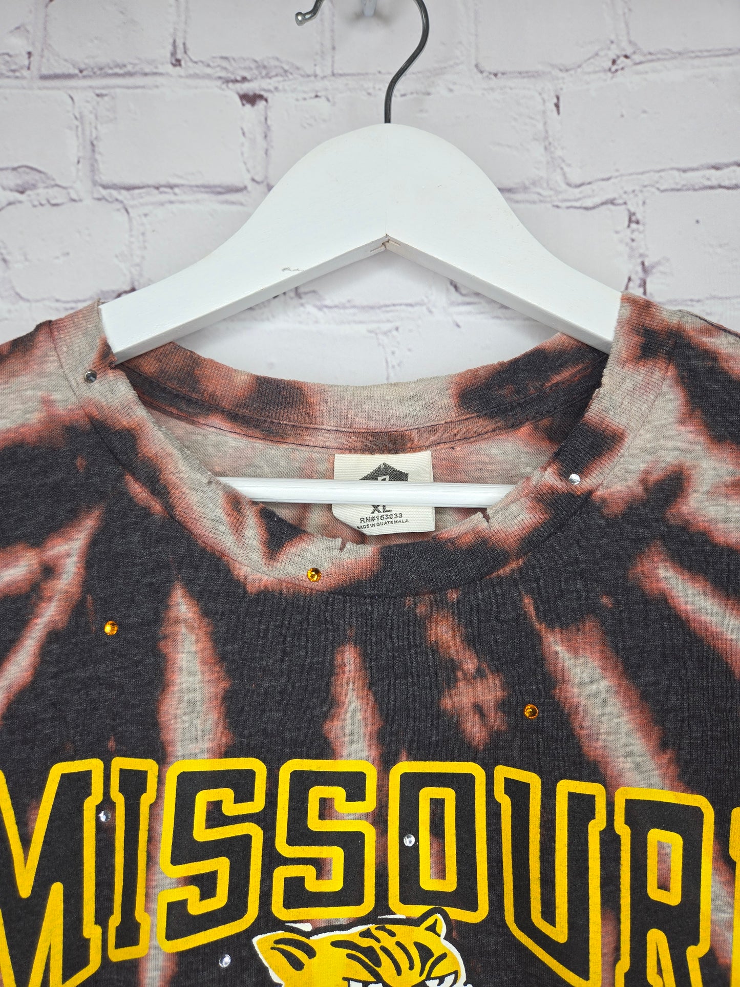 Missouri Tigers Crop Tee
