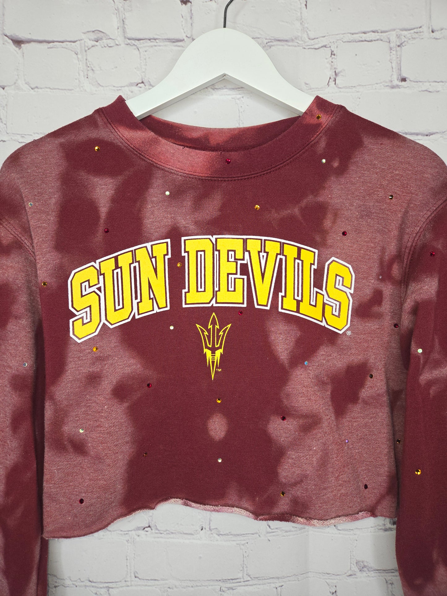 Arizona State Sun Devils Crop Sweatshirt