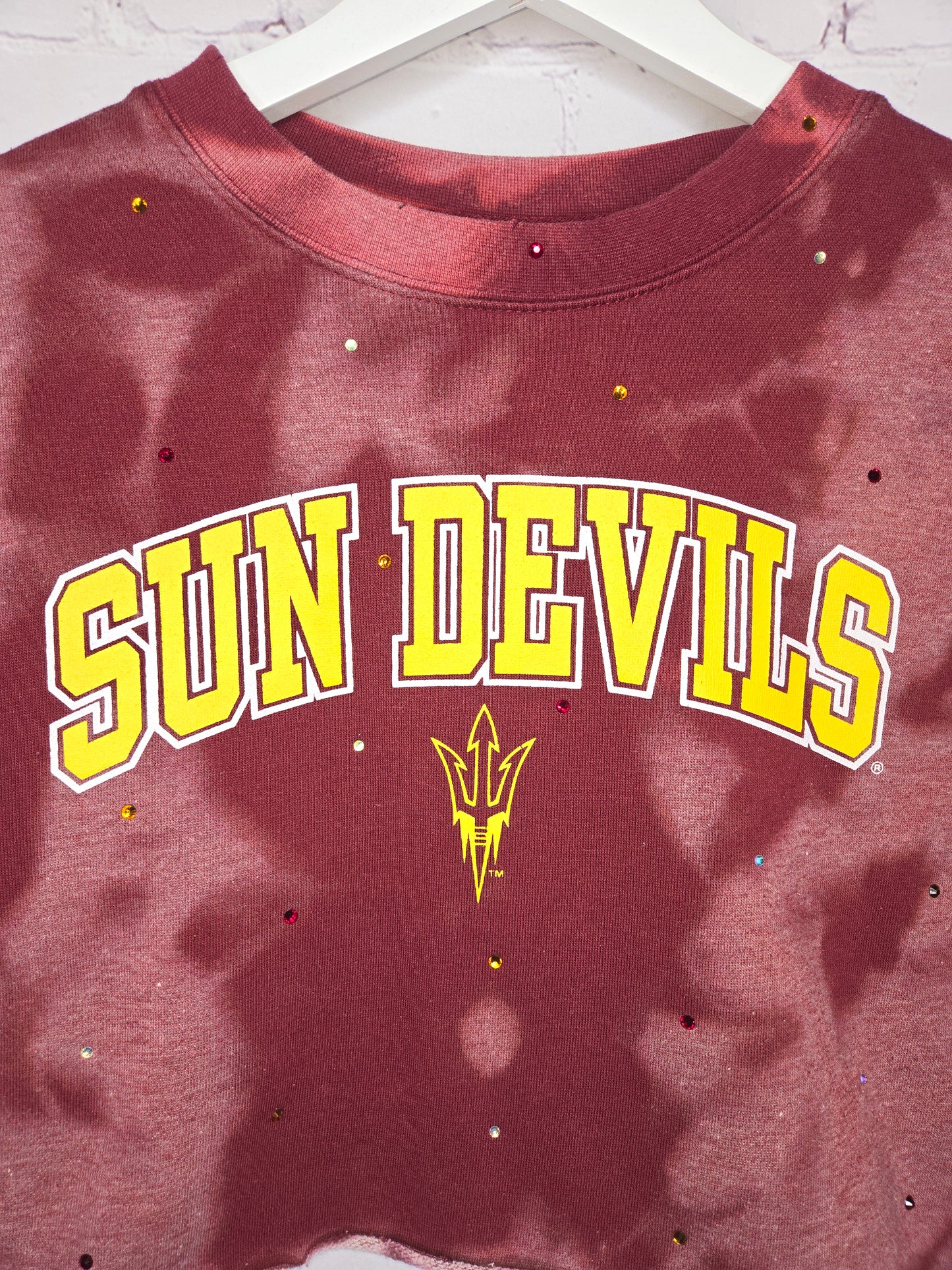 Arizona State Sun Devils Crop Sweatshirt