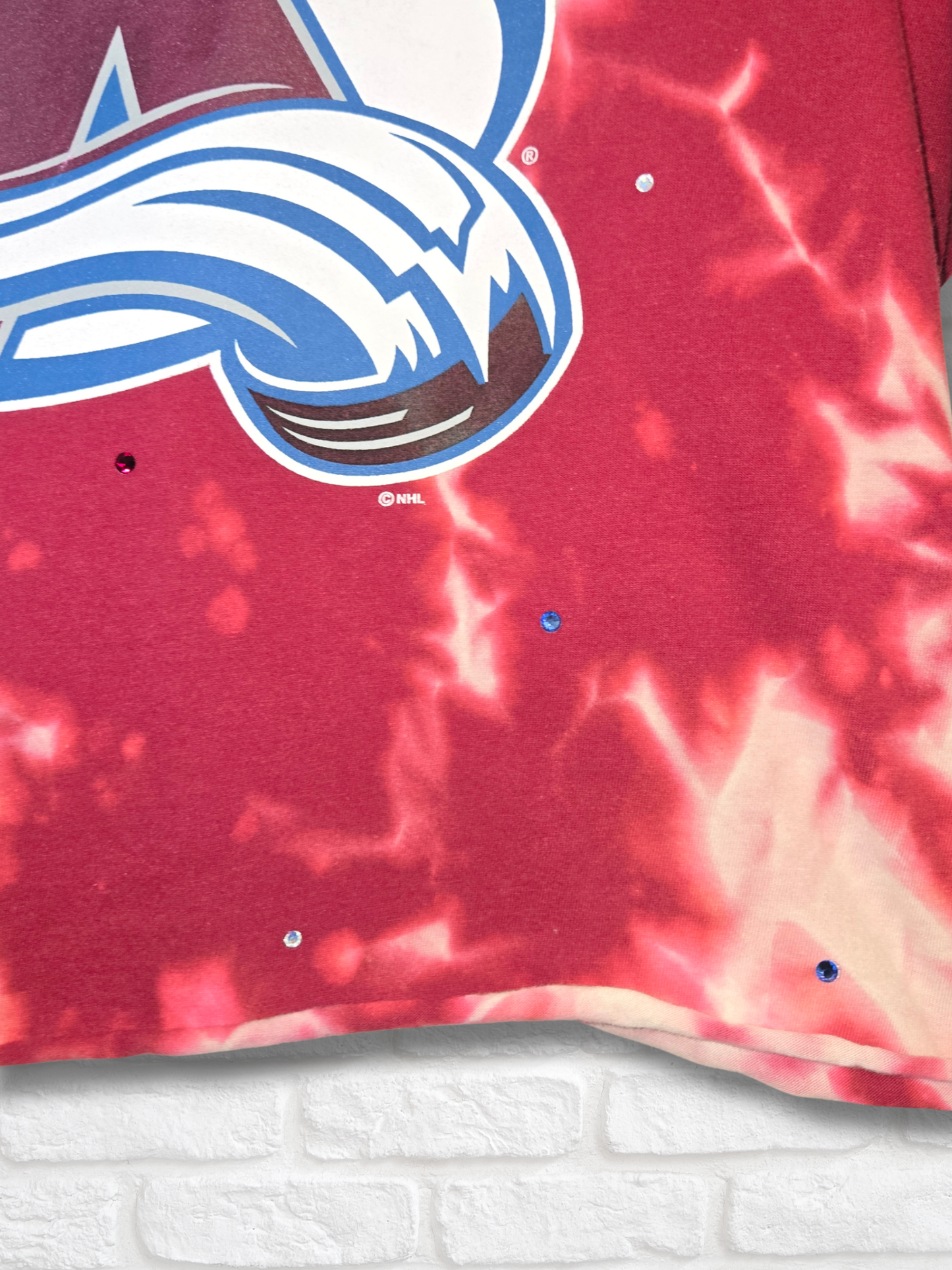 Colorado Avalanche Crop Top- Medium