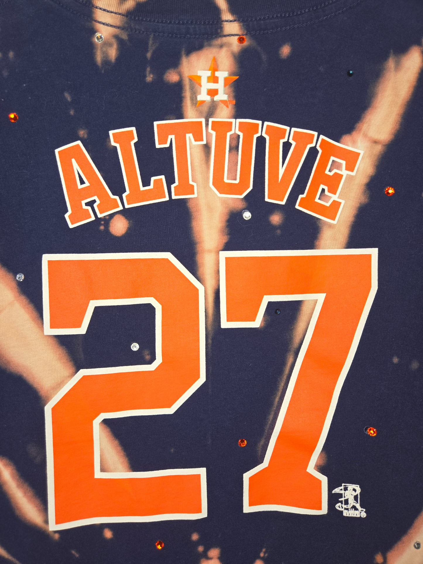 Houston Astros Crop Top- Small
